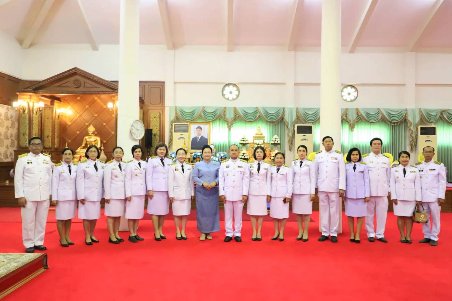 ร่วมพิธีเจริญพระพุทธมนต์เฉลิมพระเกียรติสมเด็จพระเจ้าลูกยาเธอ เจ้าฟ้าทีปังกรรัศมีโชติ มหาวชิโรตตมางกูร  สิริวิบูลยราชกุมาร เนื่องในโอกาสวันคล้ายวันประสูติ 29 เมษายน