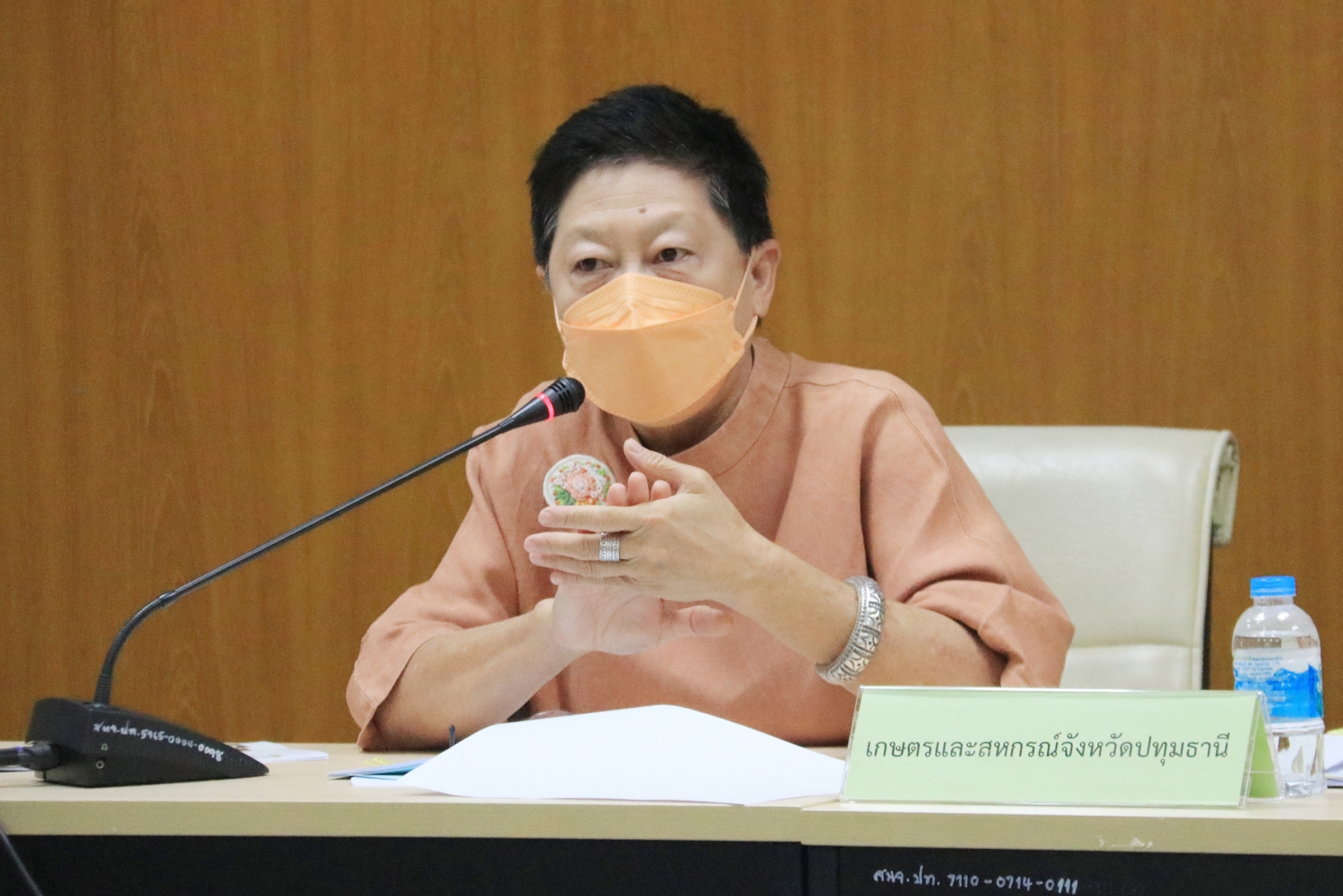 วันที่ 20 มกราคม 2565 สำนักงานเกษตรและสหกรณ์จังหวัดปทุมธานี ได้จัดการประชุมคณะกรรมการขับเคลื่อนงานด้านการเกษตรระดับจังหวัด จังหวัดปทุมธานี ครั้งที่ 1/2565 ณ ห้องประชุมราชสีห์บัวหลวง ศาลากลางจังหวัดปทุมธานี