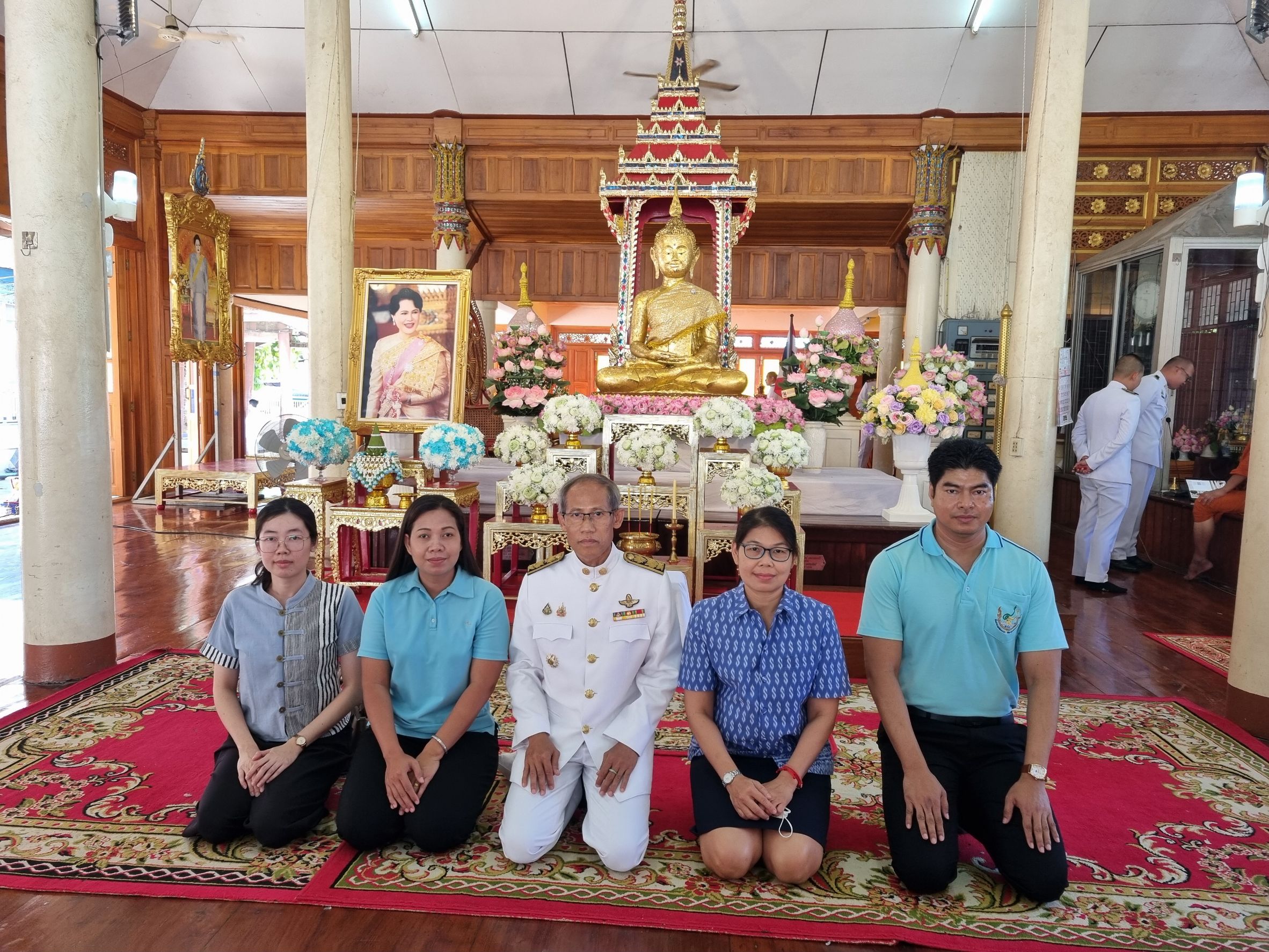 ส.ป.ก.ปทุมธานี เข้าร่วมพิธีเจริญพระพุทธมนต์สมโภชพระพุทธรูปสำคัญประจำจังหวัด “พระปทุมธรรมราช” เฉลิมพระเกียรติสมเด็จพระนางเจ้าสิริกิติ์พระบรมราชินีนาถ พระบรมราชชนนีพันปีหลวง เนื่องในโอกาสวันเฉลิมพระชนมพรรษา 92 พรรษา 12 สิงหาคม 2567