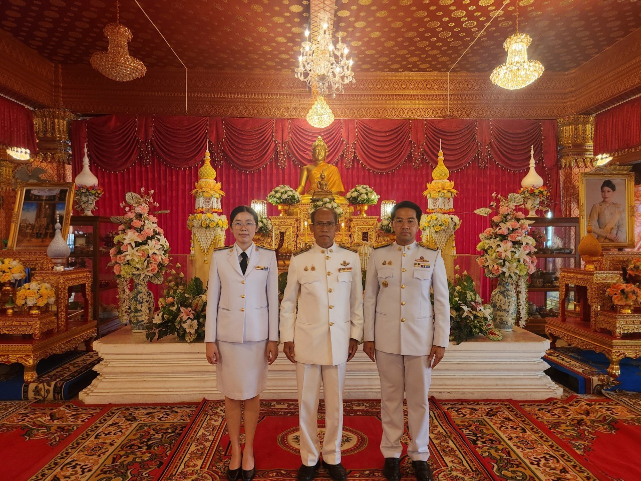 ส.ป.ก.ปทุมธานี เข้าร่วมพิธีเจริญพระพุทธมนต์เฉลิมพระเกียรติสมเด็จพระเจ้าลูกเธอ เจ้าฟ้าสิริวัณณวรี นารีรัตนราชกัญญา เนื่องในโอกาสวันคล้ายวันประสูติ 8 มกราคม