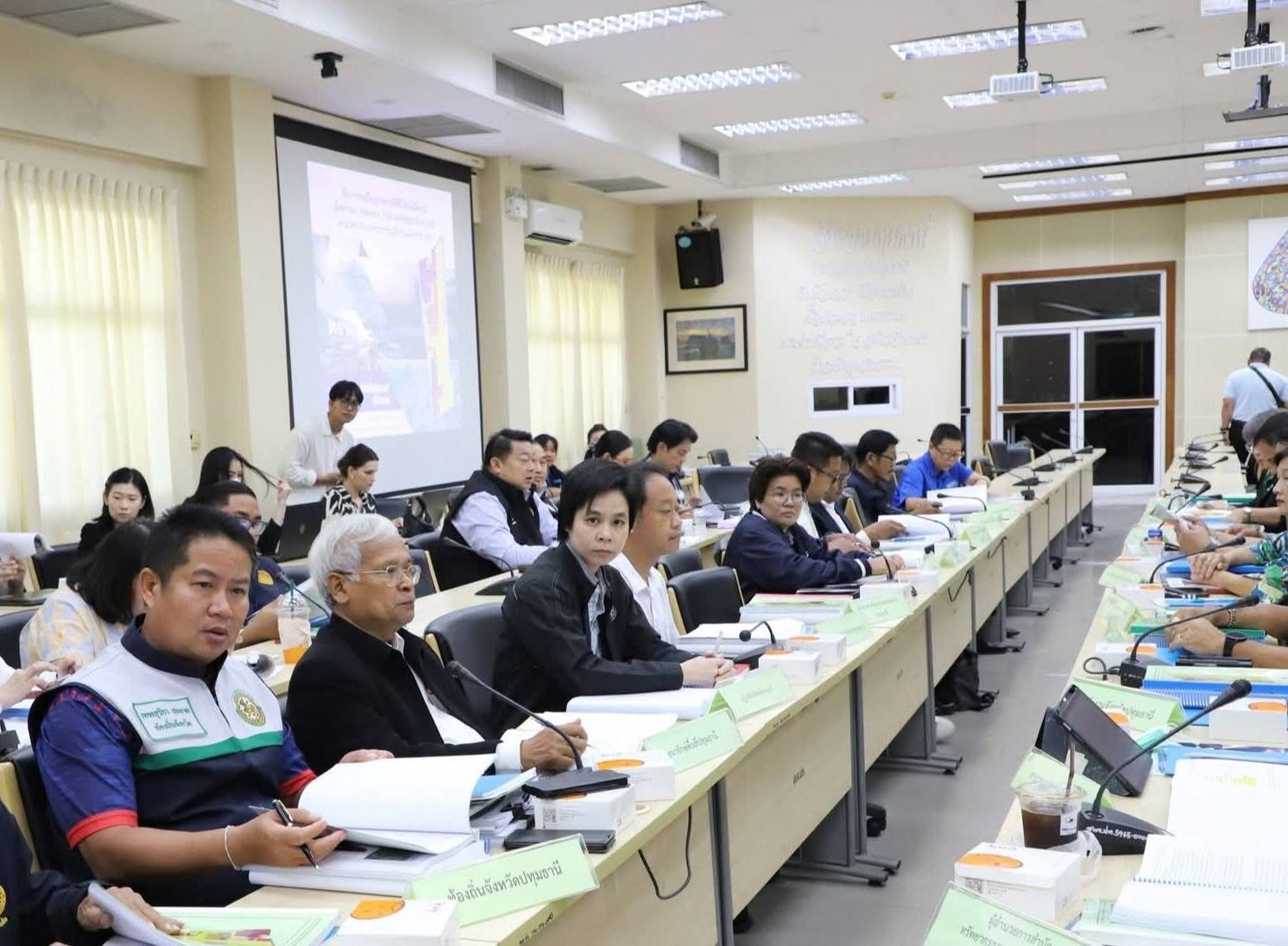 เข้าร่วมประชุมคณะกรรมการผังเมืองรวมจังหวัดปทุมธานีครั้งที่ 1/2568