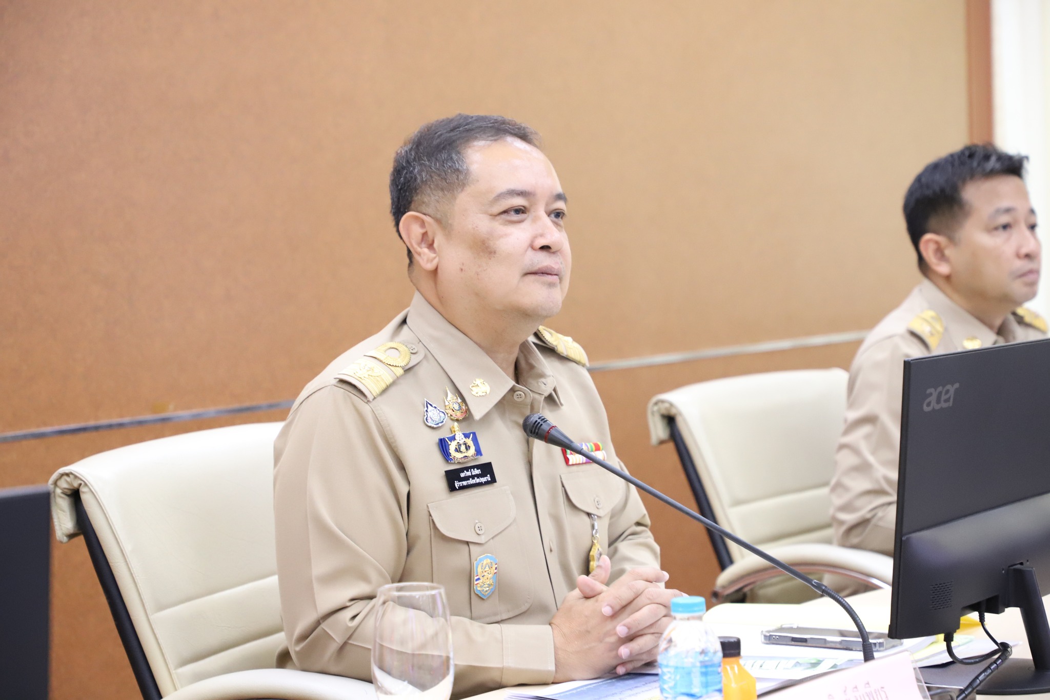 เข้าร่วมประชุมคณะกรมการจังหวัดปทุมธานีและหัวหน้าส่วนราชการจังหวัดปทุมธานี ประจำเดือนธันวาคม 2568 ณ ห้องประชุมบัวหลวงปทุมธานี ชั้น 5 ศาลากลางจังหวัดปทุมธานี