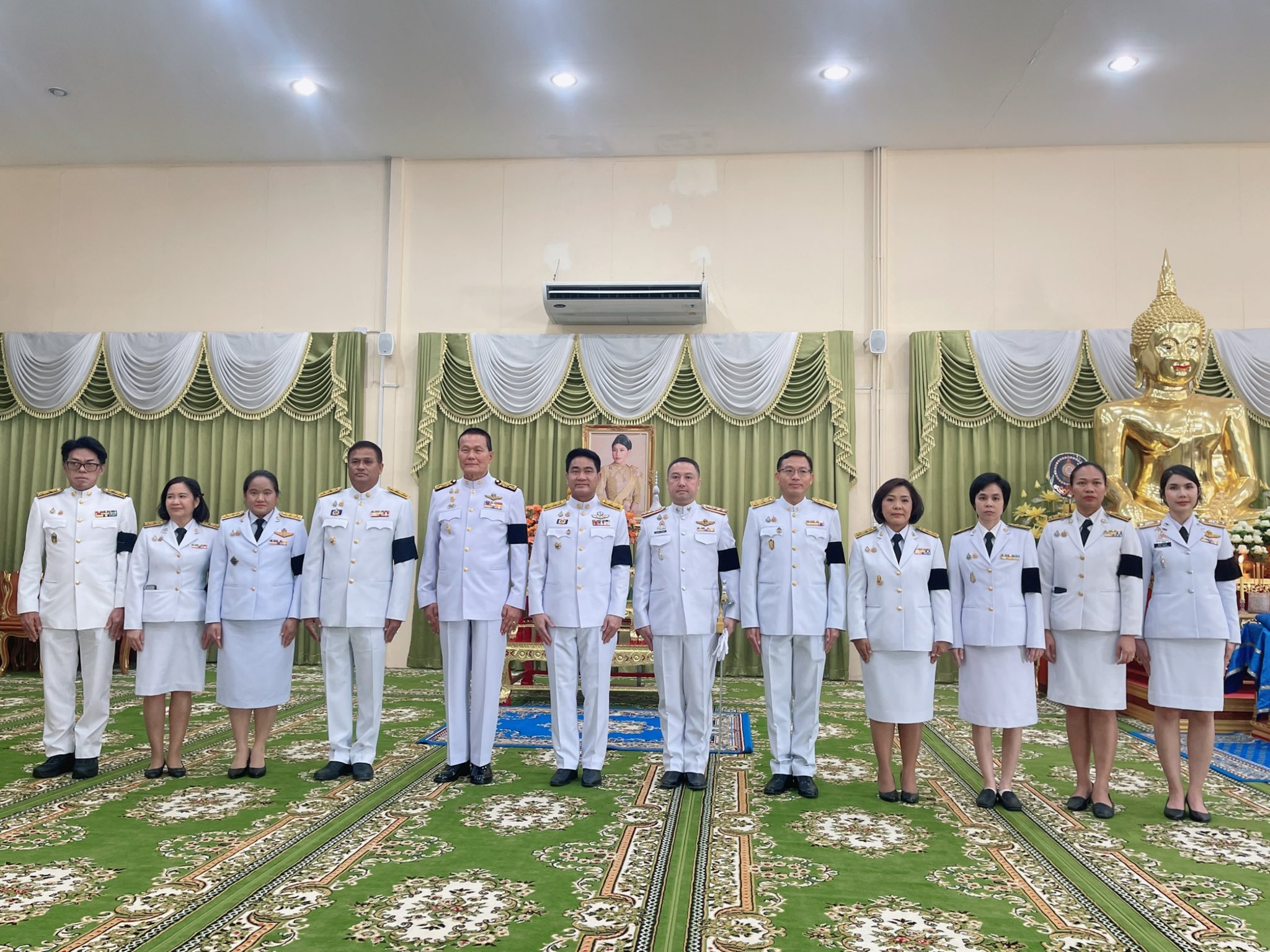 ร่วมพิธีเจริญพระพุทธมนต์เฉลิมพระเกียรติสมเด็จพระเจ้าลูกเธอ เจ้าฟ้าสิริวัณณวรี นารีรัตนราชกัญญา เนื่องในโอกาสวันคล้ายวันประสูติ 8 มกราคม ณ อาคารวัชญาณมุนี วัดเทพสรธรรมาราม ต.บ้านใหม่ อ.เมือง จ.ปทุมธานี