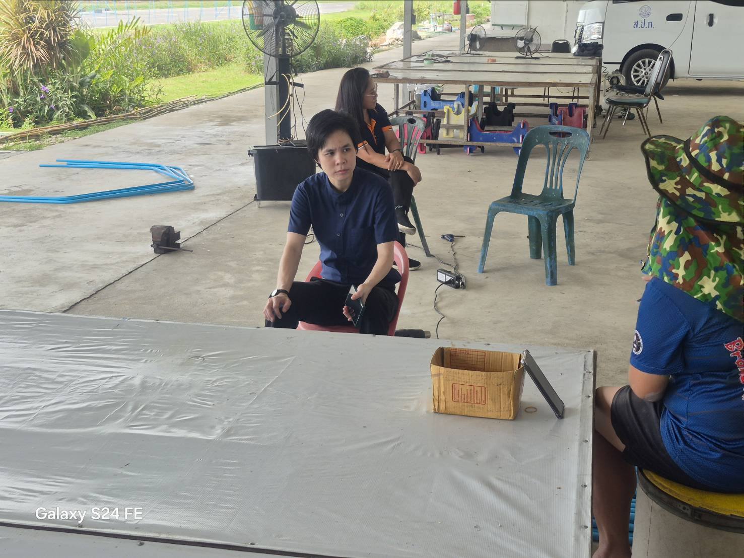 ลงพื้นที่ตรวจสอบการทำประโยชน์ในกรณีมีการร้องเรียน และทำผิดระเบียบ ส.ป.ก. ในพื้นที่หมู่ที่ 11 ต.บึงชำอ้อ อ.หนองเสือ จ.ปทุมธานี