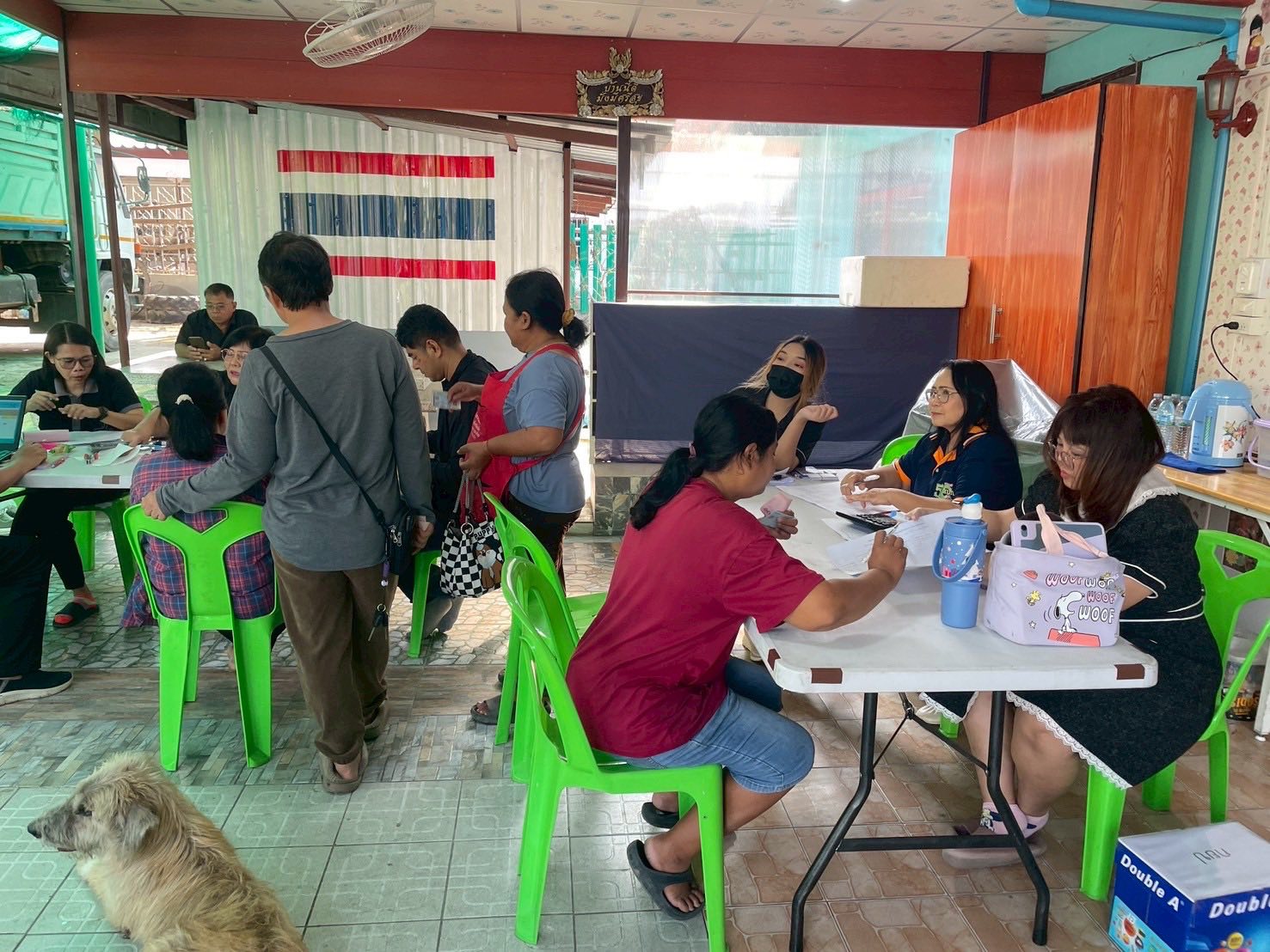 title - ส.ป.ก.ปทุมธานี ออกศูนย์บริการประชาชนเคลื่อนที่ (Mobile unit) ประจำปีงบประมาณ 2569 รอบที่ 3 (วันที่ 1) ณ บ้าน อบต ทุเรียน ตำบลคลองสาม อำเภอหนองเสือ จังหวัดปทุมธานี  โดยมีผู้มาใช้บริการทั้งสิ้น 26 ราย