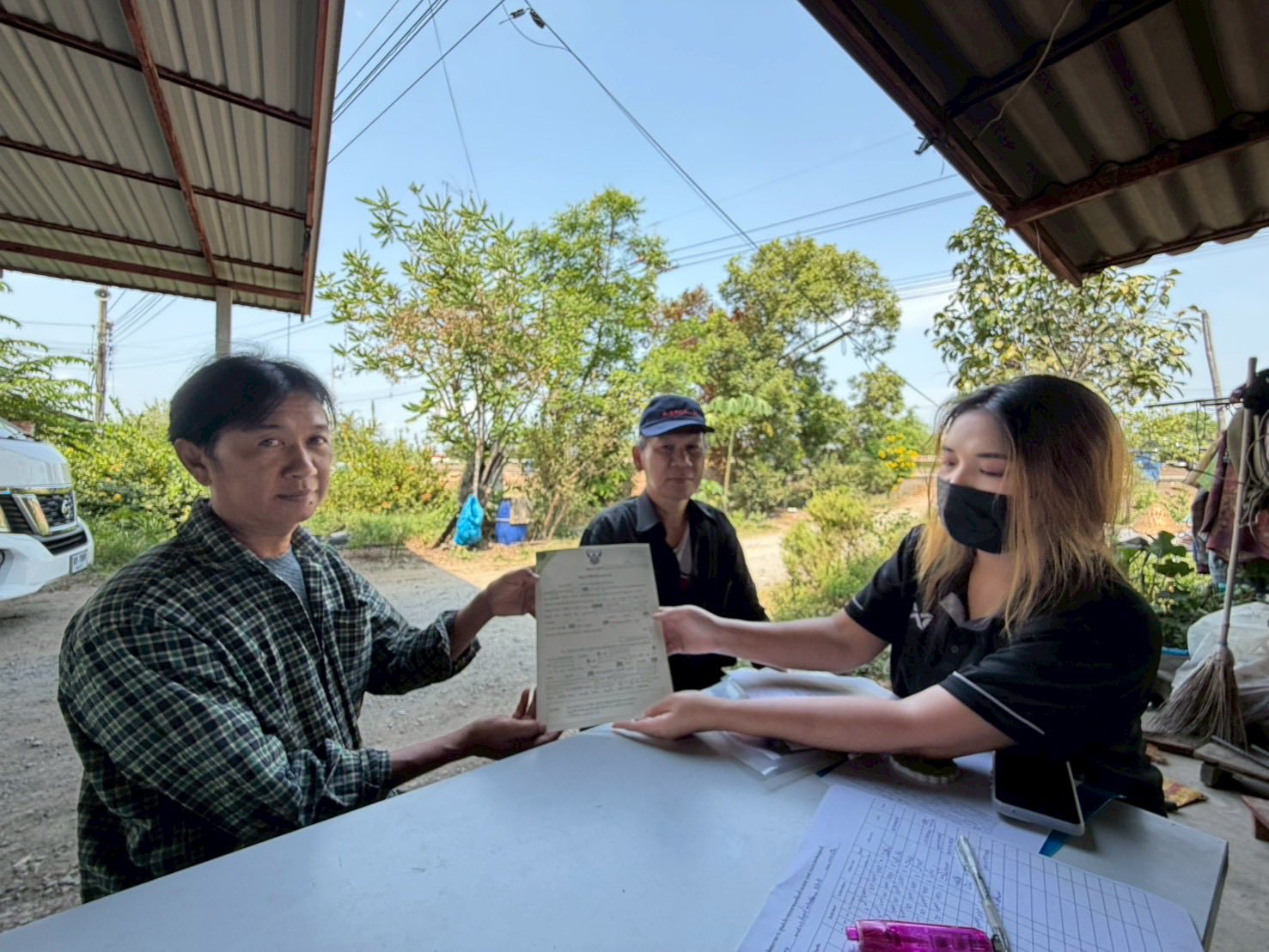 title - ส.ป.ก.ปทุมธานี ออกศูนย์บริการประชาชนเคลื่อนที่ (Mobile unit) ประจำปีงบประมาณ 2569 รอบที่ 3 (วันที่ 5) ณ หมู่ 8 ตำบลบึงชำอ้อ