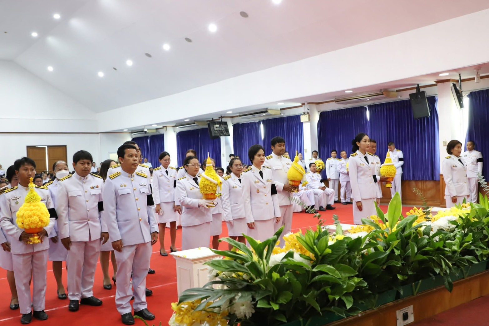title - เข้าร่วมพิธีวันพระบาทสมเด็จพระพุทธยอดฟ้าจุฬาโลกมหาราช และวันที่ระลึกมหาจักรีบรมราชวงศ์ ณ อาคารศาลารักษ์ปทุม ศาลากลางจังหวัดปทุมธานี 