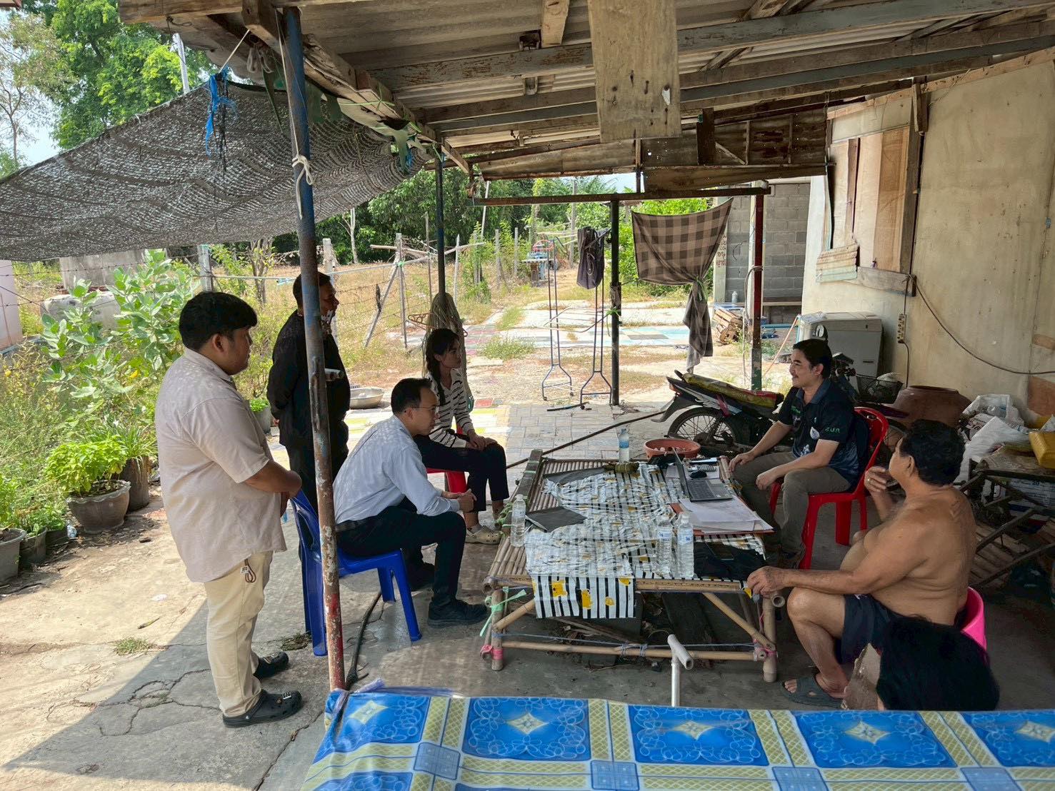title - ตรวจสอบแปลงที่ดิน ตามคำขอหนังสือยินยอมให้ปลูกสร้างบ้าน ที่ดินตั้งอยู่หมู่ที่ 6 ตำบลบึงชำอ้อ อำเภอหนองเสือ 