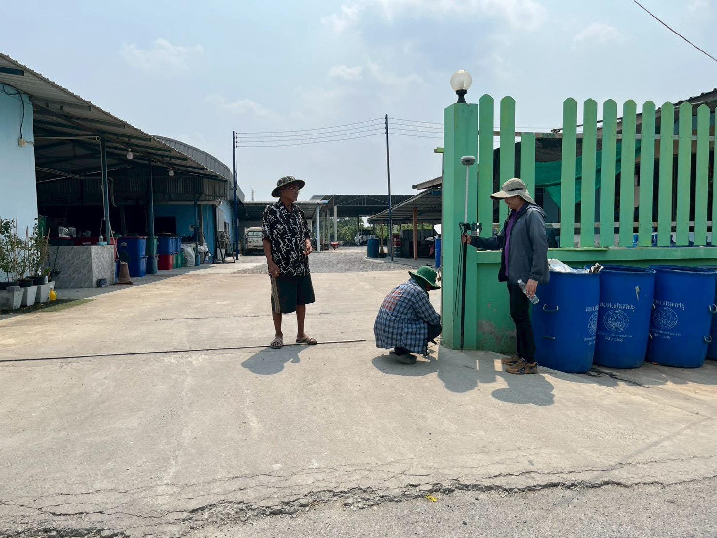 title -  ลงพื้นที่ตรวจสอบแปลงที่ดินตามคำขอรับอนุญาตการจัดที่ดินหรืออสังหาริมทรัพย์เพื่อใช้สำหรับกิจการที่เป็นการสนับสนุน