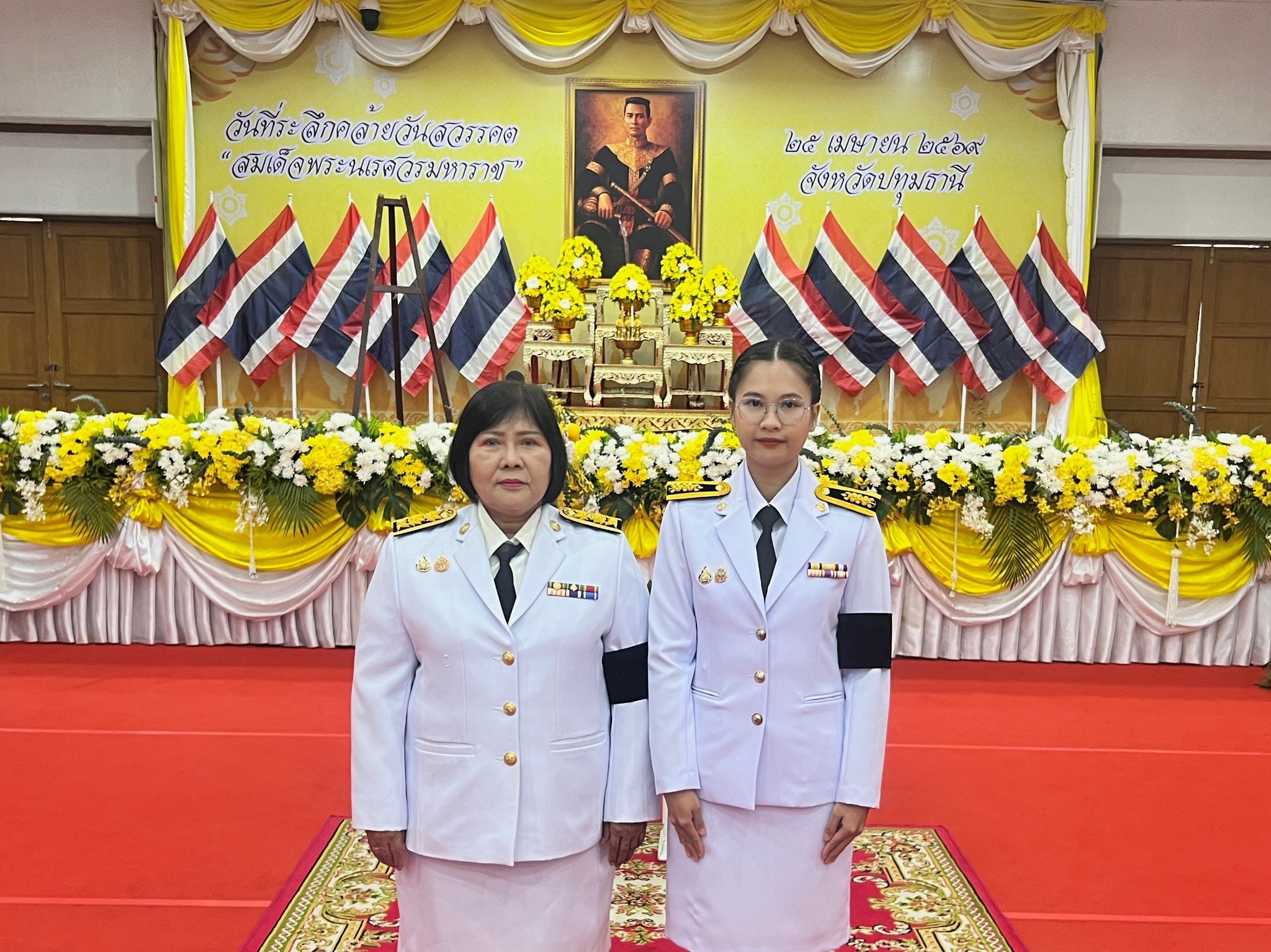 title - ข้าร่วมพิธีวางพวงมาลาถวายราชสักการะ เนื่องในวันที่ระลึกวันคล้ายวันสวรรคต “สมเด็จพระนเรศวรมหาราช”