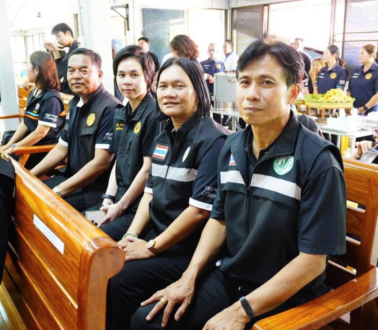 title - ร่วมต้อนรับ รัฐมนตรีช่วยว่าการกระทรวงเกษตรและสหกรณ์ นายวัชระพล ขาวขำ ตรวจราชการและติดตามงานตามนโยบาย ในพื้นที่จังหวัดปทุมธานี