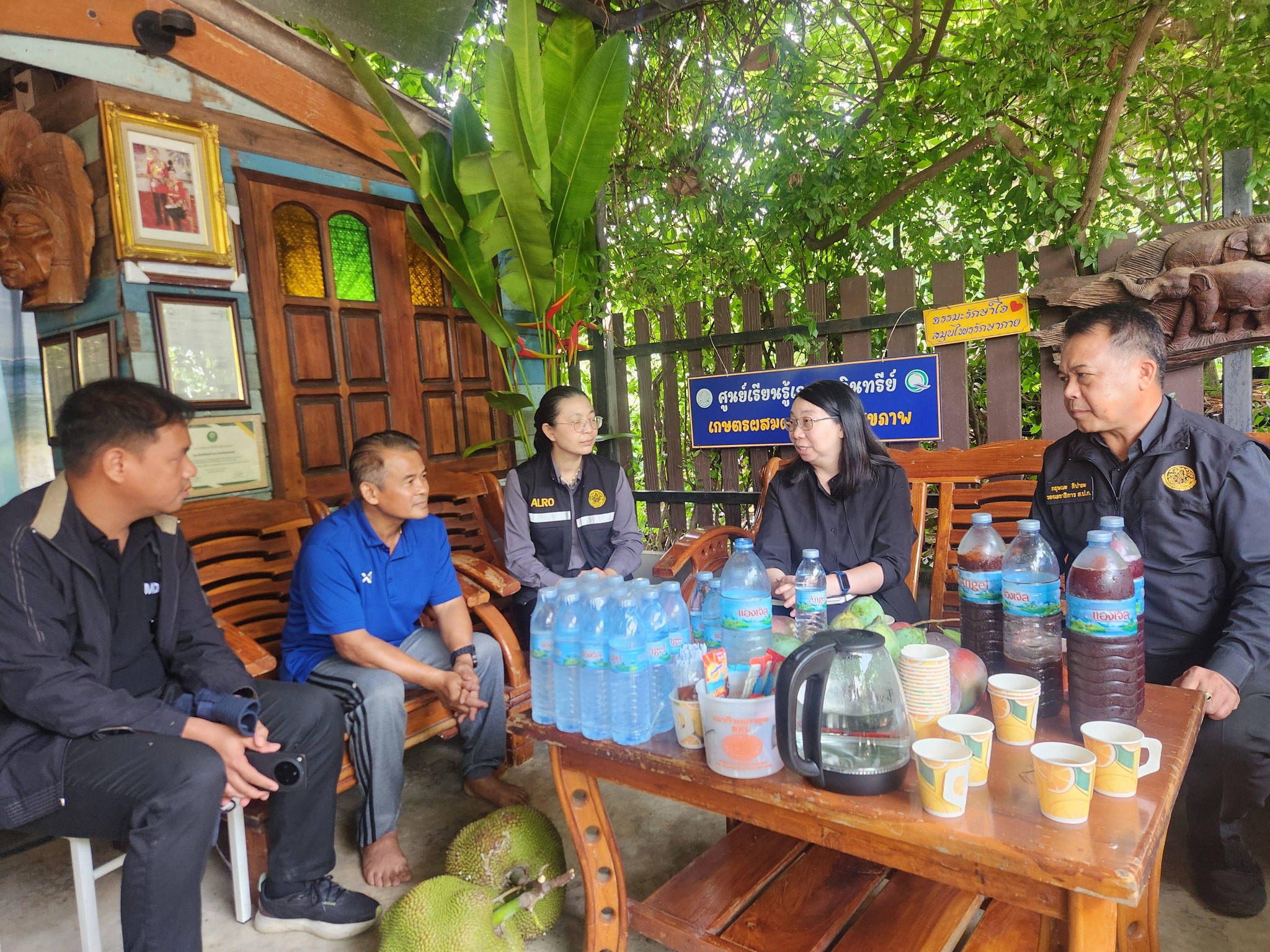 title - ลงพื้นที่แปลงเกษตรกรรมในเขตปฏิรูปที่ดินจังหวัดปทุมธานี ในการต้อนรับ 