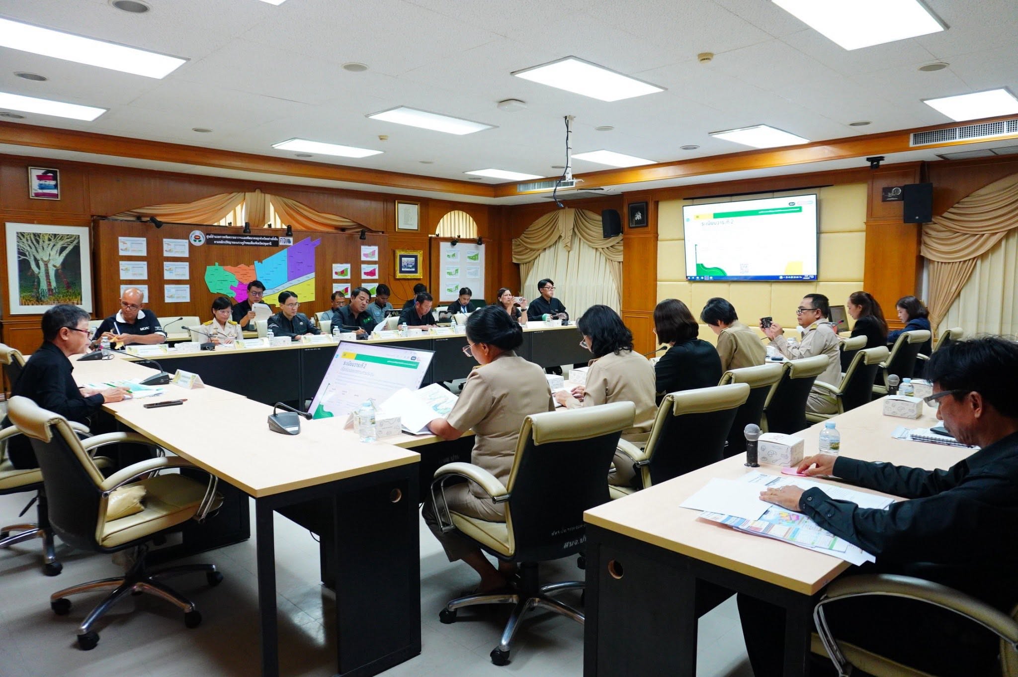 title - เข้าร่วมประชุมคณะกรรมการศูนย์ติดตามและแก้ไขปัญหาภัยพิบัติด้านการเกษตร จังหวัดปทุมธานี ครั้งที่1/2569 ณ ห้องประชุมราชสีห์บัวหลวง ชั้น 3 ศาลากลางจังหวัดปทุมธานี