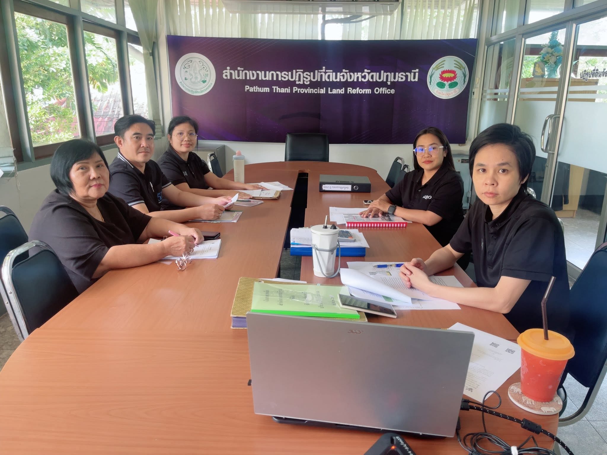 title - เข้าร่วมประชุมคณะกรรมการปฏิรูปที่ดินเพื่อเกษตรกรรม (คปก.) ครั้งที่ 2/2569 ผ่านระบบ zoom meeting ณห้องประชุมเล็ก ส.ป.ก.ปทุมธานี