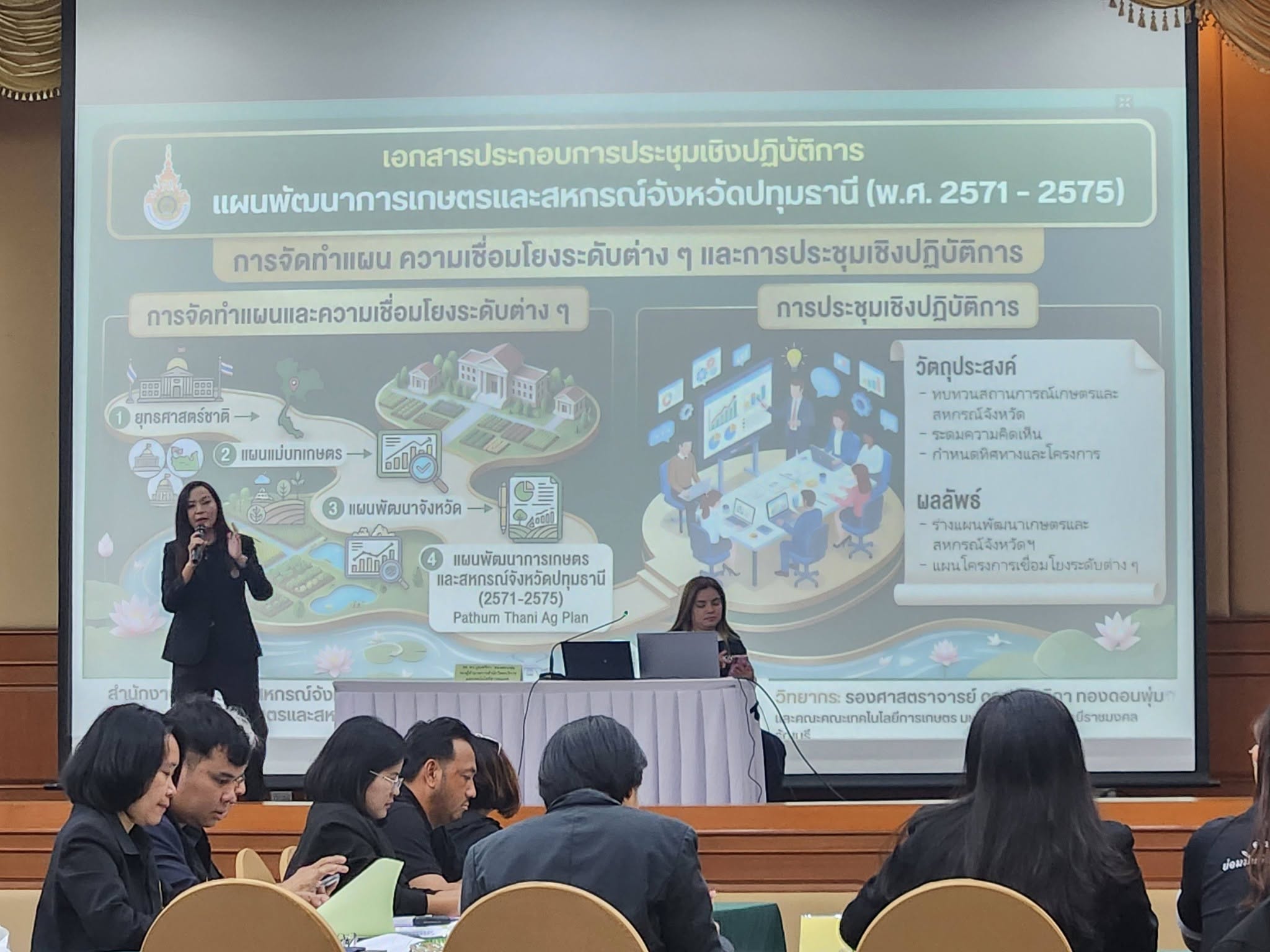 title - เข้าร่วมประชุมเชิงปฏิบัติการการจัดทำแผนพัฒนาการเกษตรและสหกรณ์จังหวัดปทุมธานี (พ.ศ. 2571 - 2575) ประจำปีงบประมาณ พ.ศ. 2569 ณ ห้องประชุมอาคารพิพิธภัณฑ์ 5 สำนักงานพิพิธภัณฑ์เกษตรเฉลิมพระเกียรติพระบาทสมเด็จพระเจ้าอยู่หัว (องค์การมหาชน) ตำบลคลองหนึ่ง อำเภอคลองหลวง จังหวัดปทุมธานี    