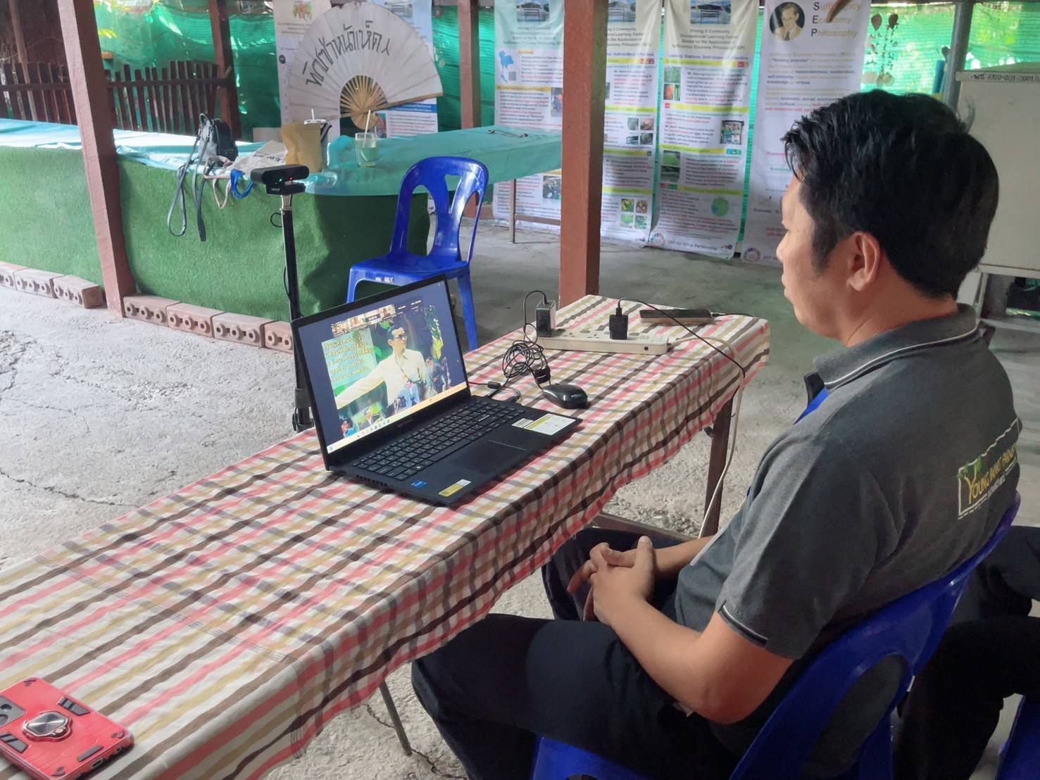 title - เข้ารับการสัมภาษณ์เพื่อพิจารณาการตัดสิน อสปก.ดีเด่น ของสำนักงานการปฏิรูปที่ดินเพื่อเกษตรกรรม ประจำปี พ.ศ 2568