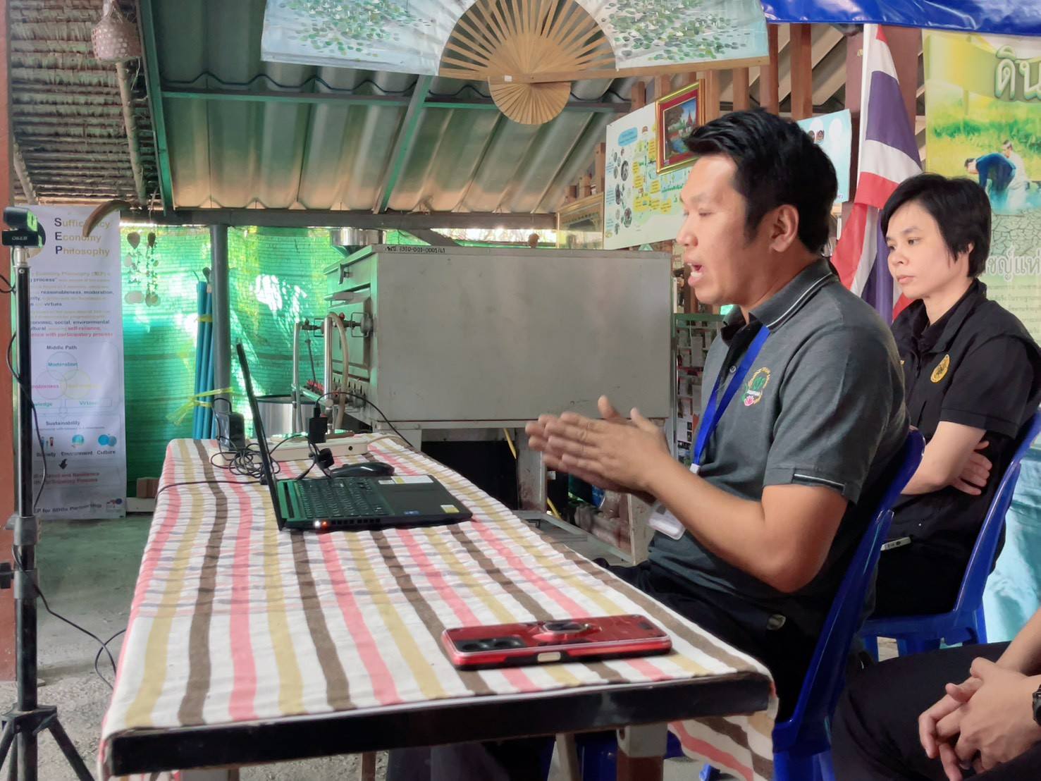 title - เข้ารับการสัมภาษณ์เพื่อพิจารณาการตัดสิน อสปก.ดีเด่น ของสำนักงานการปฏิรูปที่ดินเพื่อเกษตรกรรม ประจำปี พ.ศ 2568