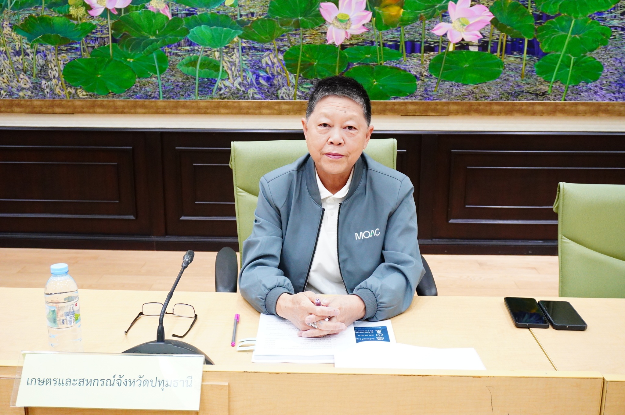 title -  เข้าร่วมประชุมคณะทำงานจัดทำข้อมูลการเกษตรและสหกรณ์จังหวัดปทุมธานี ครั้งที่ 1/2569 โดยมี นางธนินท์พรรณ ภววัฒนานุสรณ์ เกษตรและสหกรณ์จังหวัดปทุมธานี เป็นประธาน ณ ห้องประชุมเจ้าพระยาปทุมธานี ชั้น 2 ศาลากลางจังหวัดปทุมธานี  