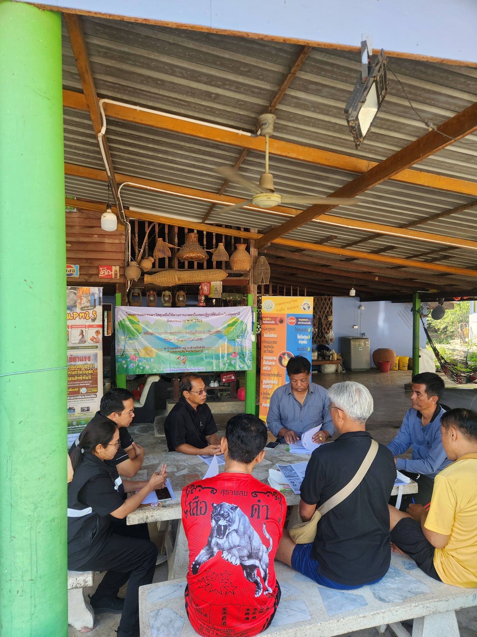 title -  จัดฝึกอบรมโครงการลดการเผาวัสดุเหลือใช้ทางการเกษตรในเขตปฏิรูปที่ดินจังหวัดปทุมธานี ประจำปีงบประมาณ พ.ศ 2569 หลักสูตร “แนวทางการลดการเผาไหม้ในเขตปฏิรูปที่ดิน