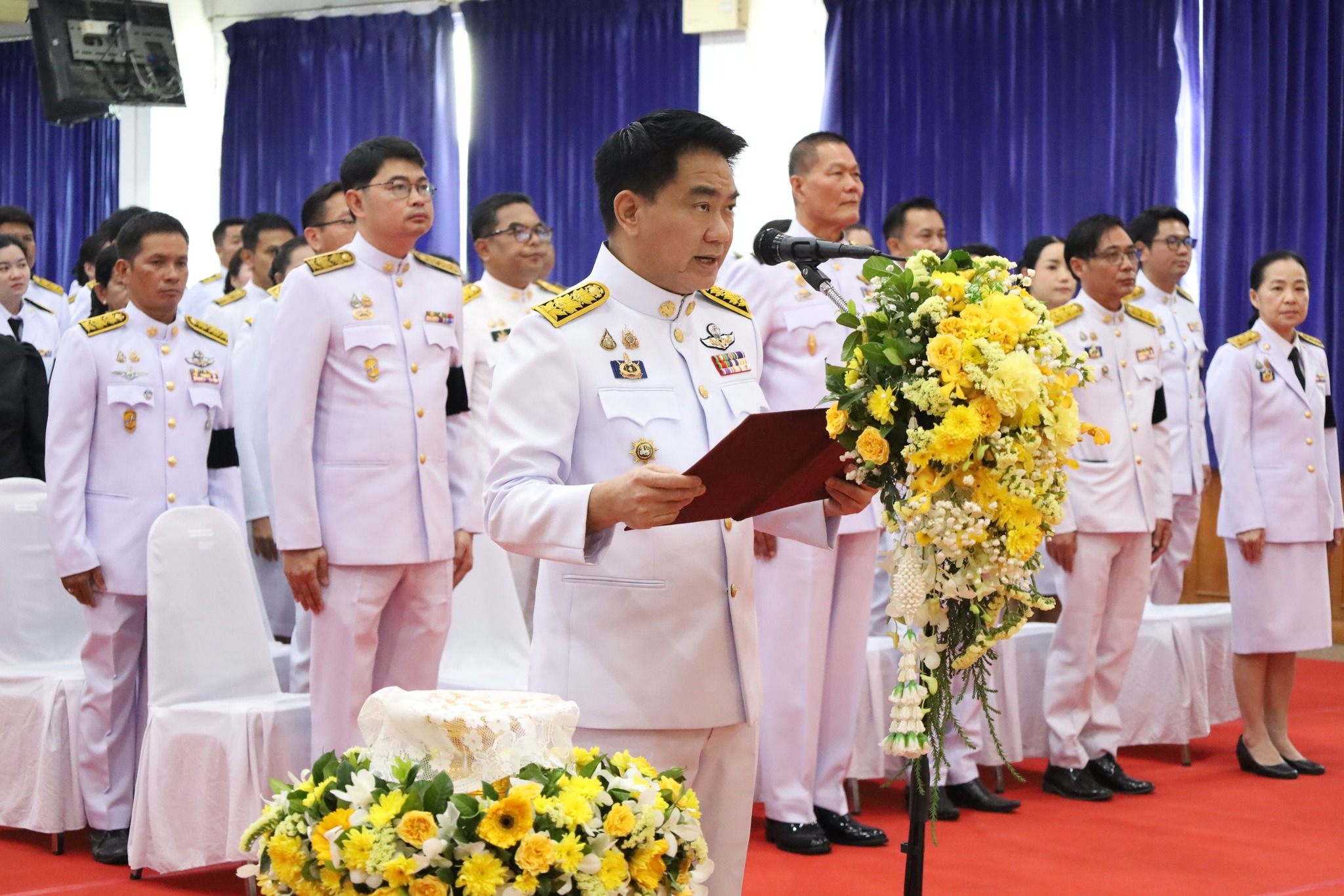 เข้าร่วมพิธีถวายราชสักการะ วางพานพุ่ม เนื่องในวันที่ระลึกพระบาทสมเด็จพระพุทธเลิศหล้านภาลัย ประจำปีพุทธศักราช 2569 