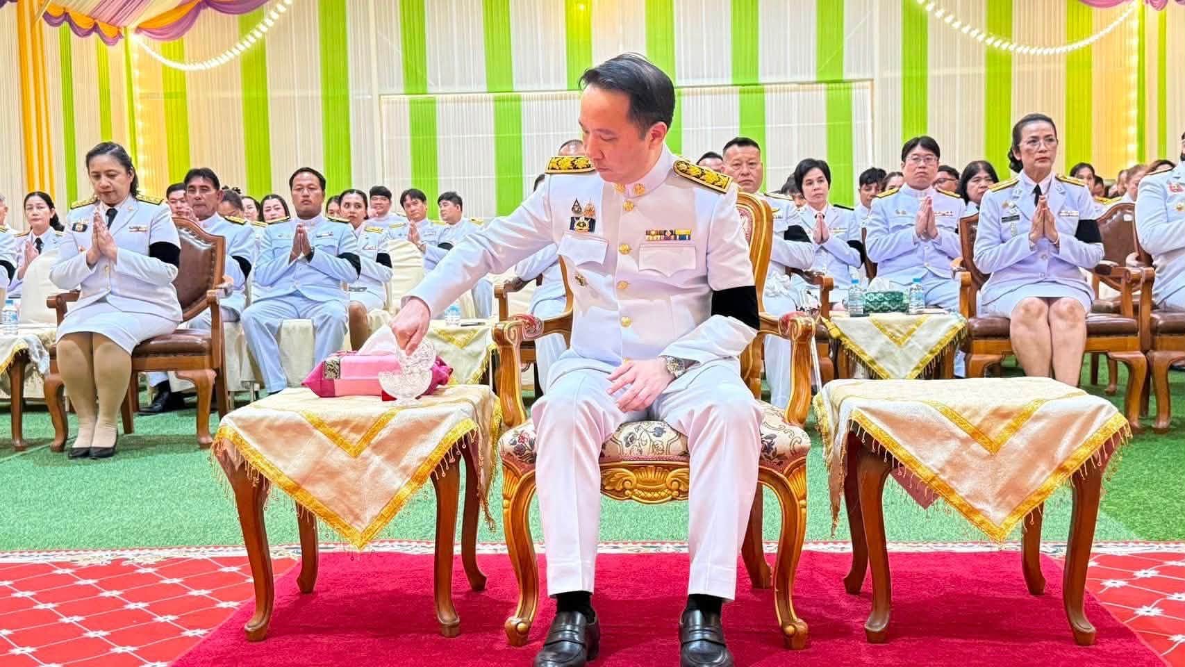 title -  เข้าร่วมพิธีเจริญพระพุทธมนต์ เฉลิมพระเกียรติสมเด็จพระเจ้าน้องนางเธอ เจ้าฟ้าจุฬาภรณวลัยลักษณ์ อัครราชกุมารี กรมพระศรีสวางควัฒน วรขัตติยราชนารี เนื่องในโอกาสวันคล้ายวันประสูติ