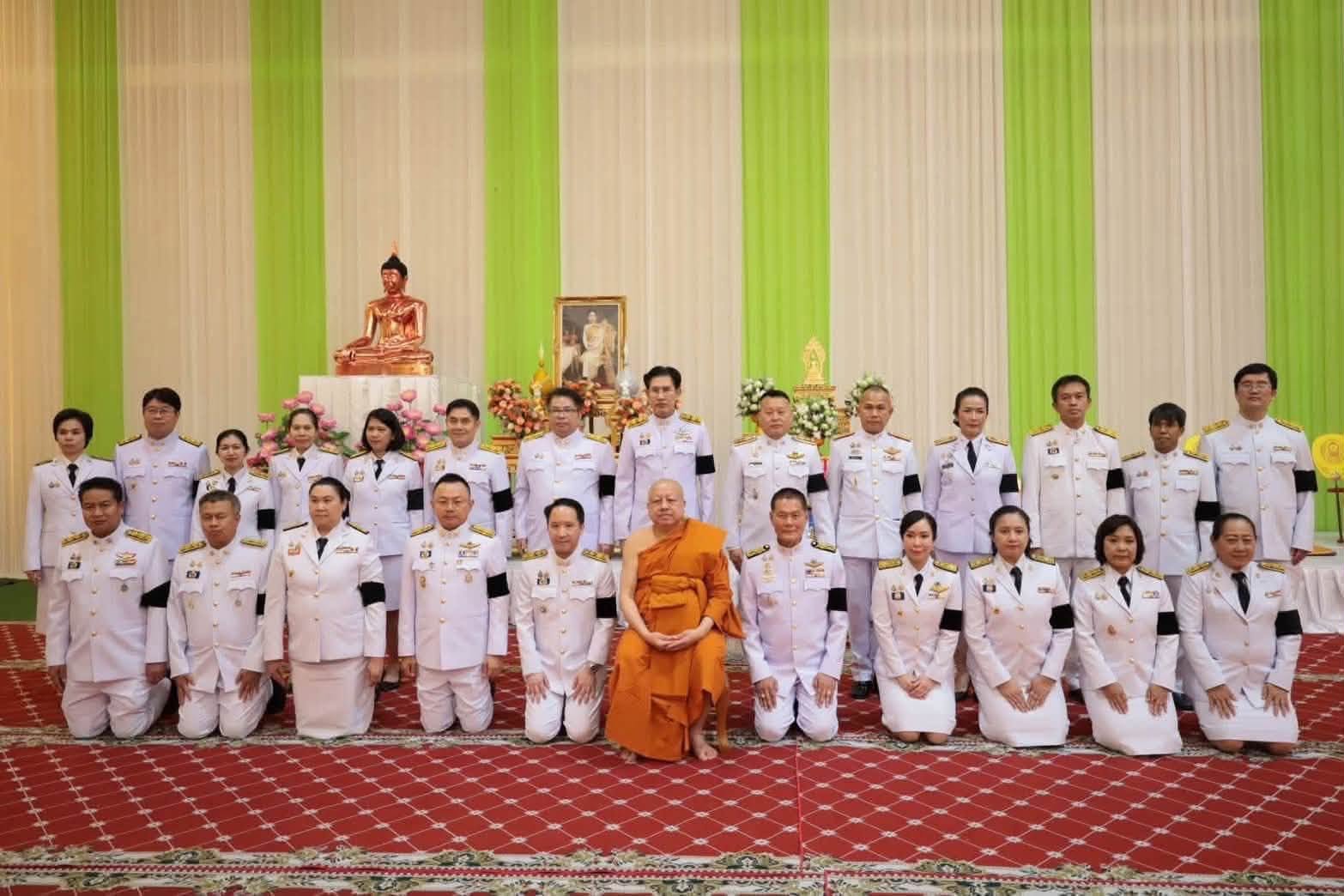  เข้าร่วมพิธีเจริญพระพุทธมนต์ เฉลิมพระเกียรติสมเด็จพระเจ้าน้องนางเธอ เจ้าฟ้าจุฬาภรณวลัยลักษณ์ อัครราชกุมารี กรมพระศรีสวางควัฒน วรขัตติยราชนารี เนื่องในโอกาสวันคล้ายวันประสูติ