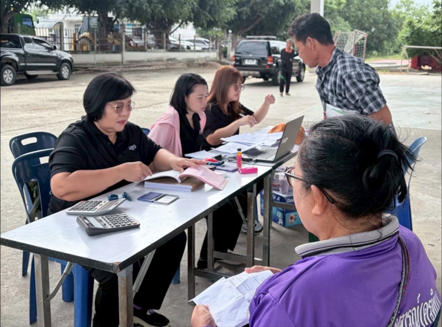 ออกศูนย์บริการประชาชนเคลื่อนที่ (Mobile unit) ประจำปีงบประมาณ 2569 ณ อบต.นพรัตน์ อบต.บึงชำอ้อ อำเภอหนองเสือ จังหวัดปทุมธานี 