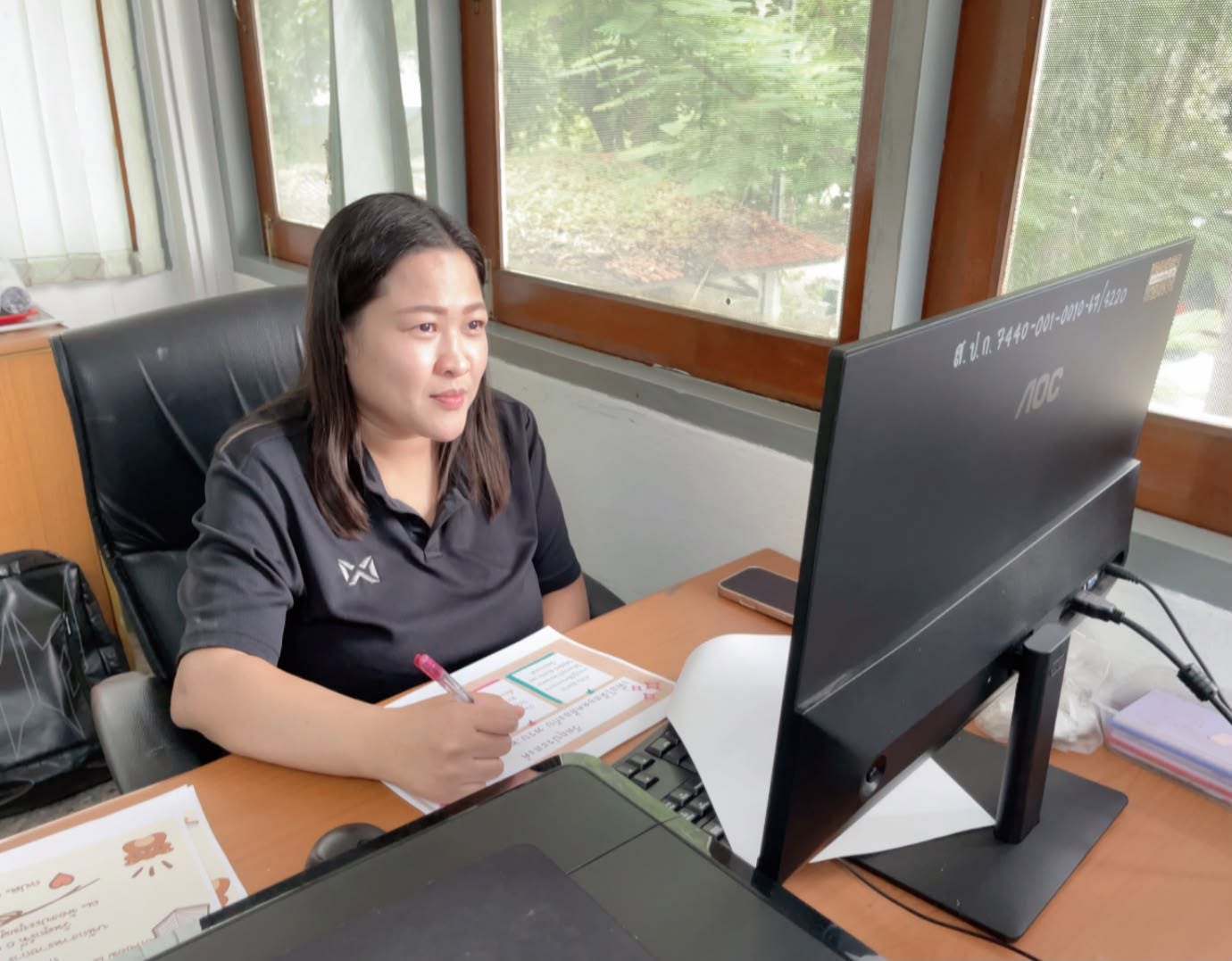 title - เข้าร่วมประชุมซักซ้อมความเข้าใจ หลักเกณฑ์และวิธีการประเมินผลการปฏิบัติราชการและการเลื่อนเงินเดือนข้าราชการ พนักงานราชการ และลูกจ้างประจำ ของสำนักงานการปฏิรูปที่ดินเพื่อเกษตรกรรม (ส.ป.ก.) ครั้งที่ 2 ประจำปีงบประมาณ พ.ศ. 2569 โดยผ่านสื่ออิเล็กทรอนิกส์ โปรแกรม GDCC Space Plus ณ ส.ป.ก. ปทุมธานี
