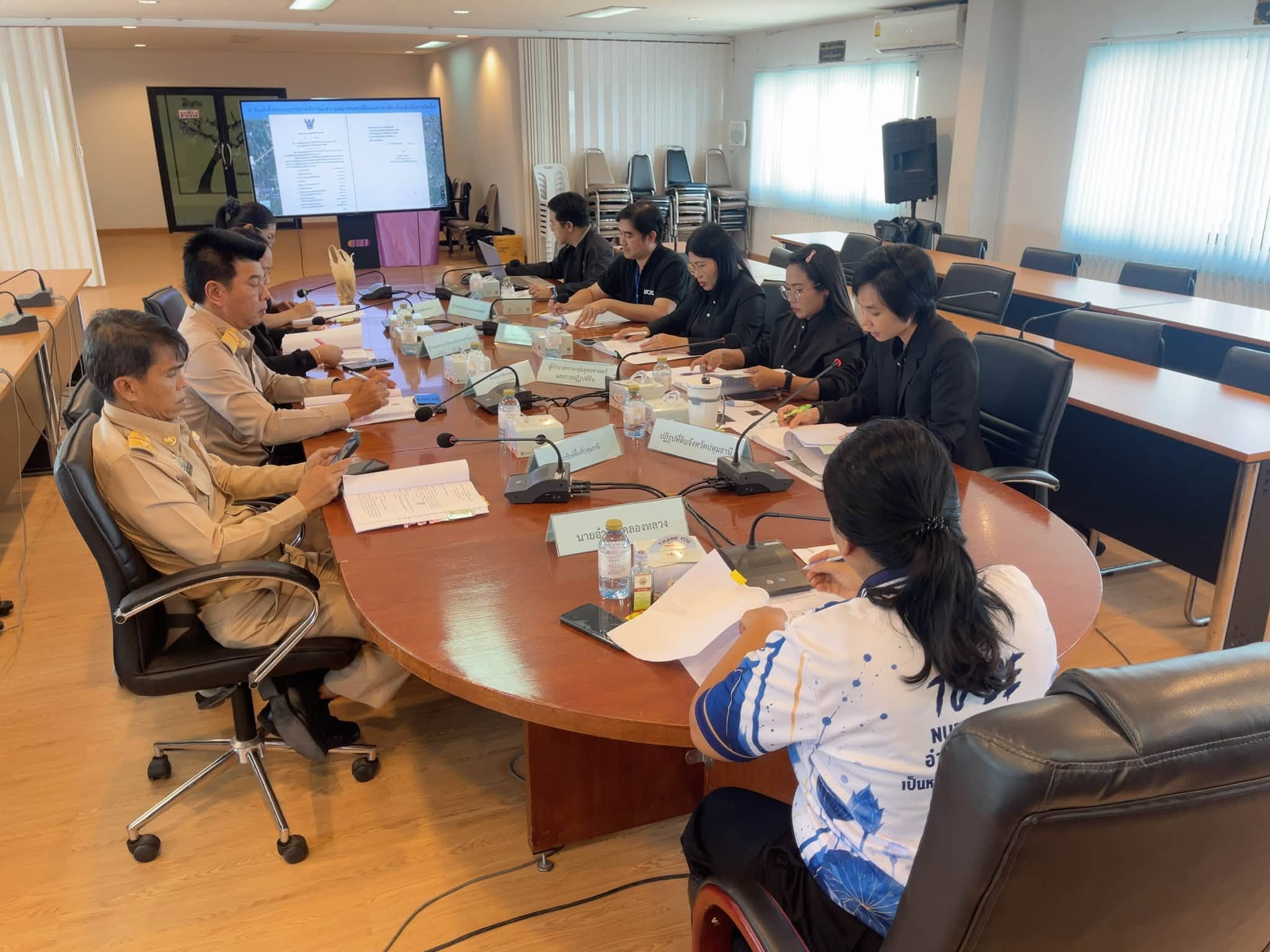title - จัดประชุมคณะอนุกรรมการพิจารณาความเหมาะสมของที่ดินและราคาที่ดินที่จะดำเนินการจัดซื้อ ครั้งที่ 1/2569