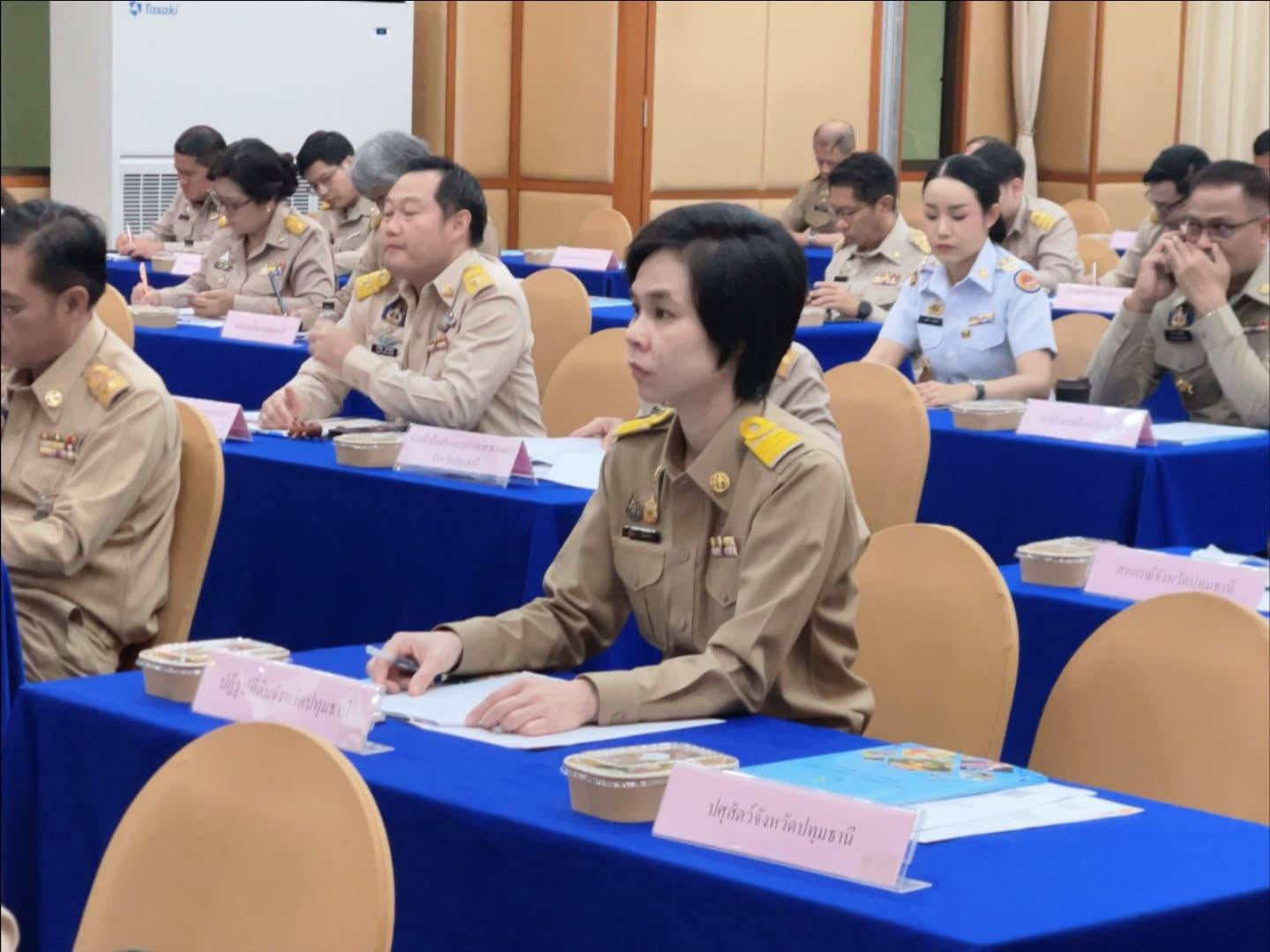 เข้าร่วมประชุมคณะกรมการจังหวัดและหัวหน้าส่วนราชการฯ จังหวัดปทุมธานี ประจำเดือนกรกฎาคม 2569 ครั้งที่ 7/2569 