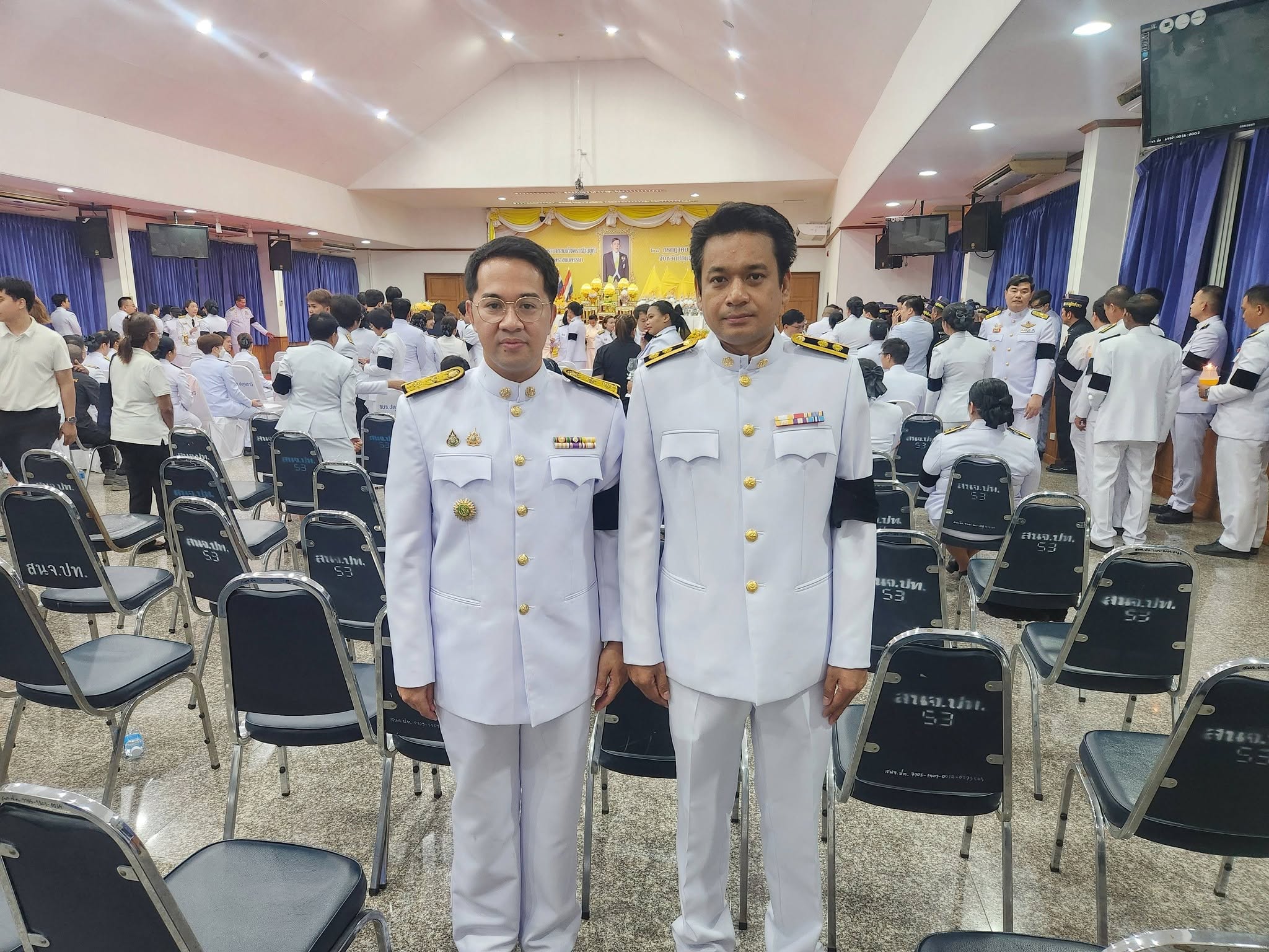 เข้าร่วมพิธีจุดเทียนถวายพระพรชัยมงคล พระบาทสมเด็จพระเจ้าอยู่หัว เนื่องในโอกาสวันเฉลิมพระชนมพรรษา 28 กรกฎาคม 2569