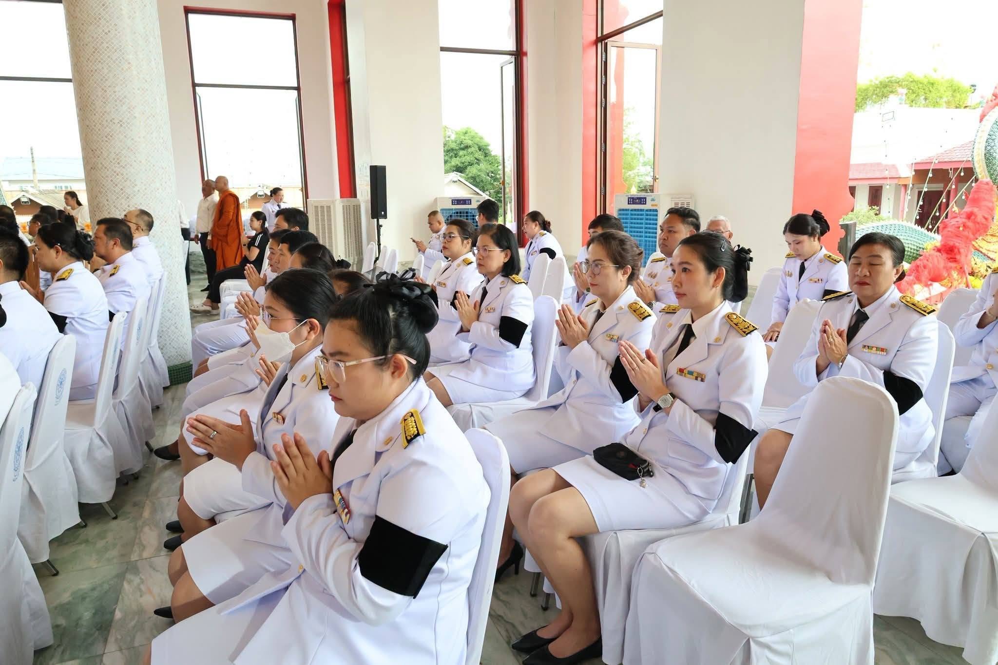 title -  ร่วมพิธีทำบุญตักบาตรและบำเพ็ญกุศลปัญญาสมวาร 50 วัน แห่งการสิ้นพระชนม์ ถวายเป็นพระกุศลแด่ สมเด็จพระเจ้าลูกเธอ เจ้าฟ้าพัชรกิติยาภา นเรนทิราเทพยวดี กรมหลวงราชสาริณีสิริพัชร มหาวัชรราชธิดา