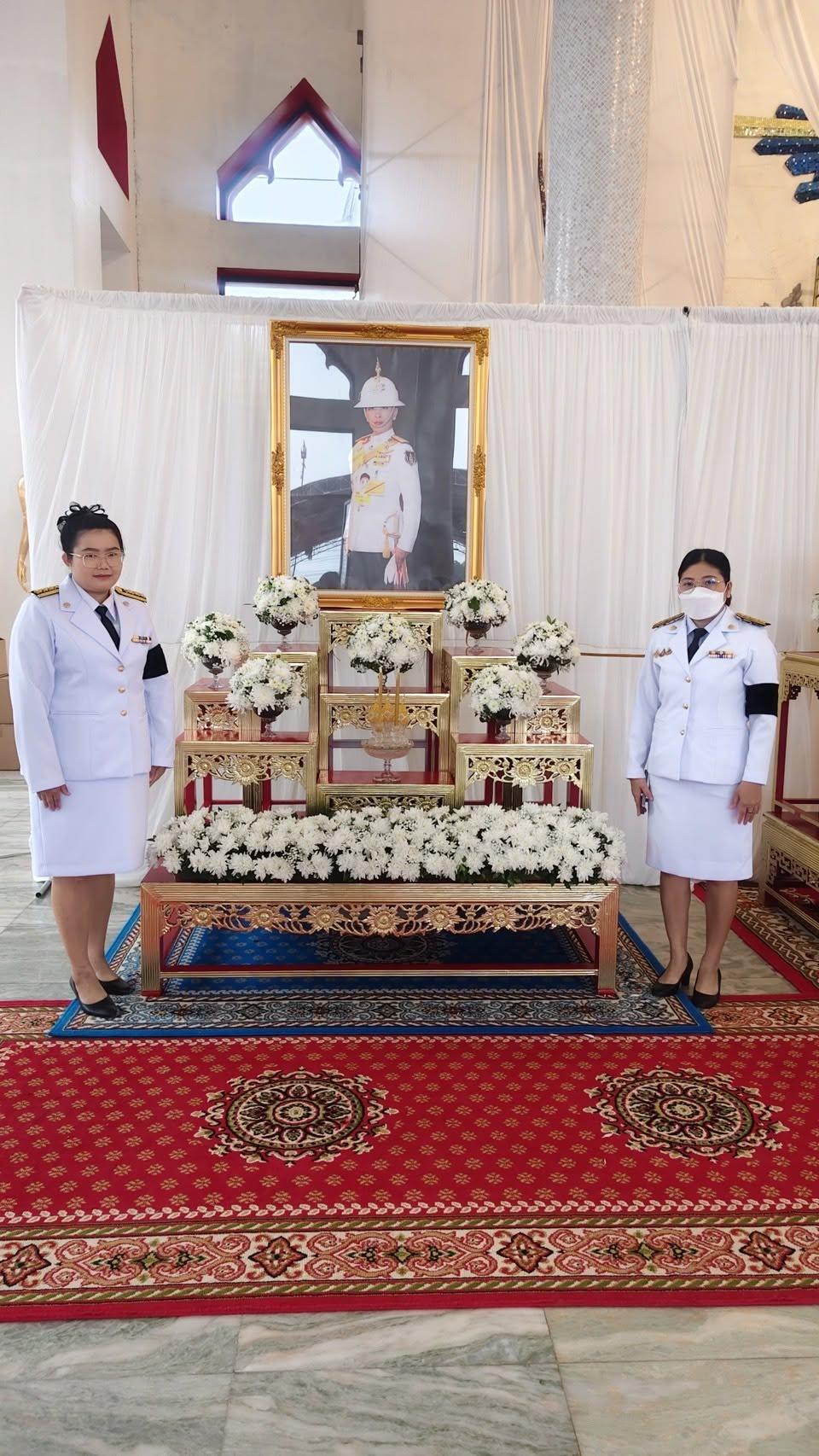  ร่วมพิธีทำบุญตักบาตรและบำเพ็ญกุศลปัญญาสมวาร 50 วัน แห่งการสิ้นพระชนม์ ถวายเป็นพระกุศลแด่ สมเด็จพระเจ้าลูกเธอ เจ้าฟ้าพัชรกิติยาภา นเรนทิราเทพยวดี กรมหลวงราชสาริณีสิริพัชร มหาวัชรราชธิดา