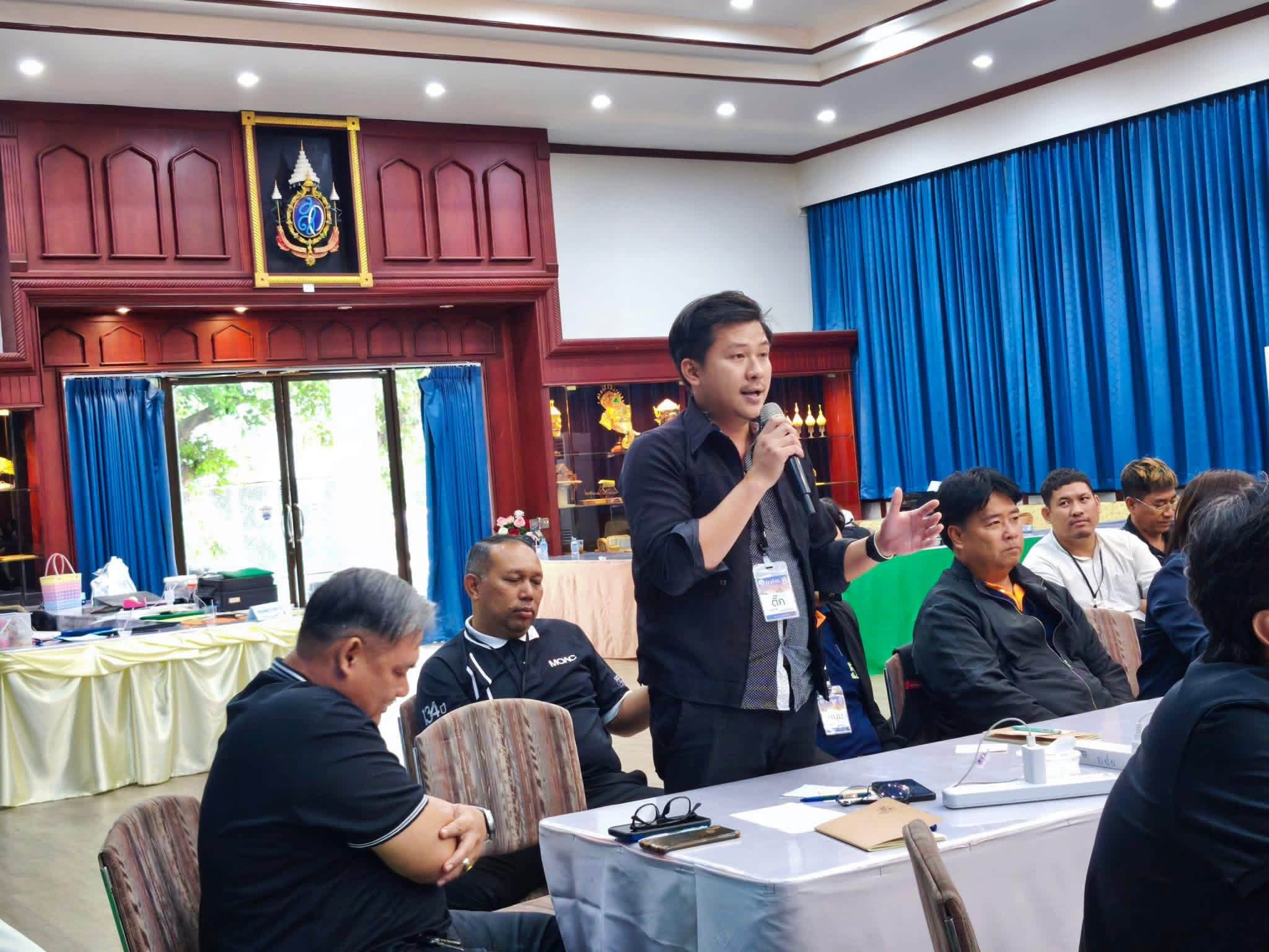title - ให้เกียรติบรรยาย หัวข้อ บทบาทหน้าที่ นปต. ของโครงการฝึกอบรม หลักสูตร นักบริหารการปฏิรูปที่ดินเพื่อเกษตรกรรม ระดับต้น (นปต.) รุ่นที่ 8