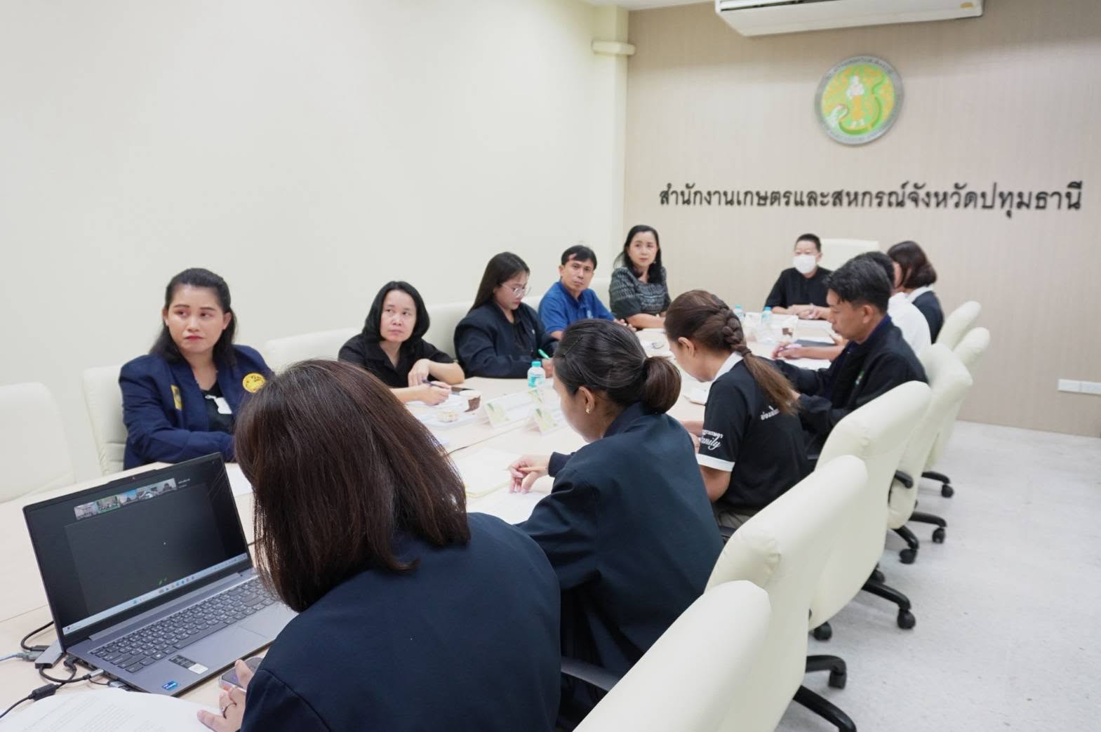 title - ข้าร่วมการประชุม ศูนย์ติดตามและแก้ไขปัญหาภัยพิบัติด้านการเกษตร กระทรวงเกษตรและสหกรณ์  ครั้งที่ 2 /2569 ผ่านระบบออนไลน์ (Zoom Meeting)