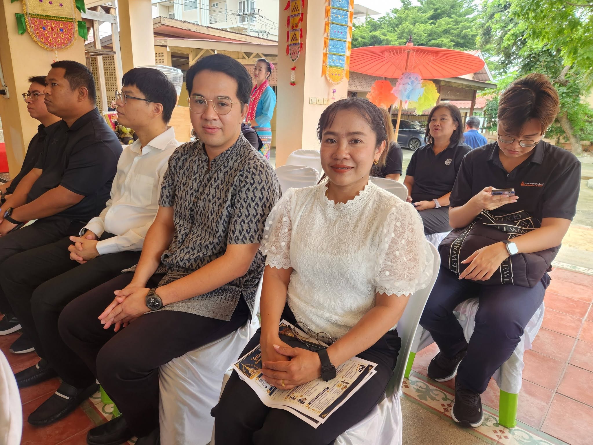 เข้าร่วมงานแถลงข่าว “อุ่นไอสุขเมืองปทุมฯ สมโภชศาลหลักเมืองปทุมธานี ปี 2569“