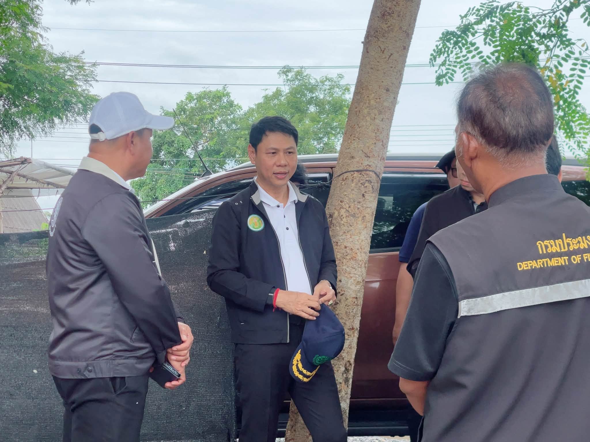 title - ร่วมลงพื้นที่ตรวจแปลงทดสอบโครงการ “ที่ว่างสร้างค่า” 3 สาขาการผลิต คือ พืช ประมง ปศุสัตว์ และประชุมหารือคณะทำงานพัฒนาพื้นที่การเกษตรนวัตกรรมและเกษตรกรรุ่นใหม่ในเขตเมืองและพื้นที่ต่อเนื่อง จังหวัดปทุมธานี 