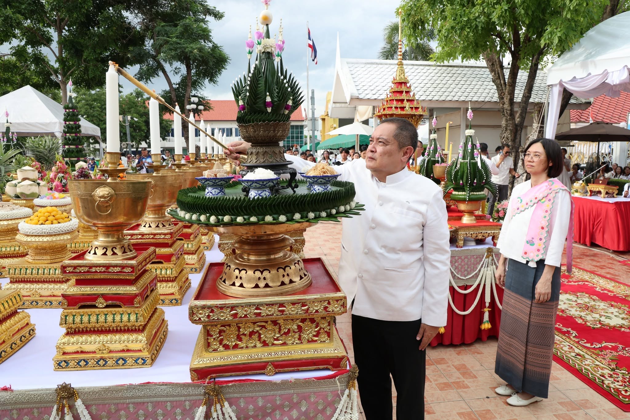 title - ร่วมพิธีเปิดงาน “อุ่นไอสุขเมืองปทุมฯ สมโภชศาลหลักเมืองปทุมธานี ปี ๒๕๖๙” 