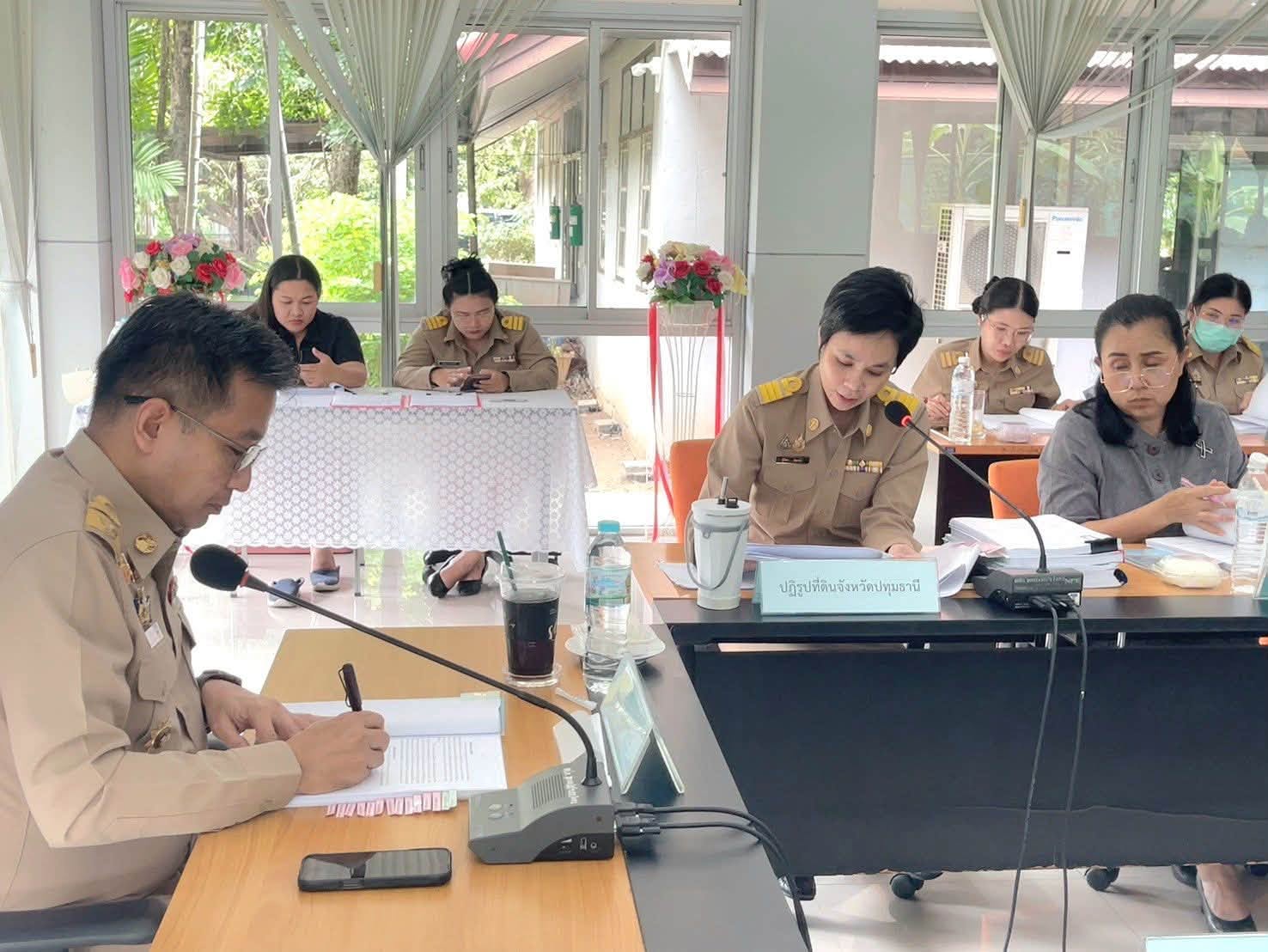 title - สำนักงานการปฏิรูปที่ดินจังหวัดปทุมธานี จัดประชุมคณะกรรมการปฏิรูปที่ดินจังหวัดปทุมธานี (คปจ.) ครั้งที่ 2/2569