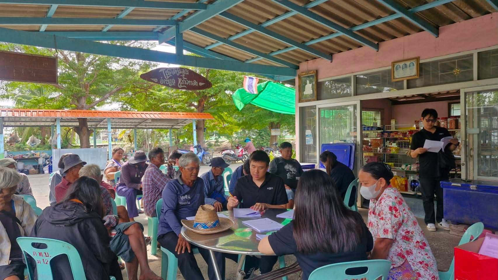 title - ลงพื้นที่ร่วมกับเจ้าหน้าที่กองทุนฯ ส.ป.ก. ส่วนกลาง สัมภาษณ์และเก็บข้อมูล พร้อมทั้งสนทนากลุ่ม (Focus Group Discussion: FGD)  และร่วมประชุมหารือแนวทางการเพิ่มประสิทธิภาพการจัดเก็บค่าเช่าที่ดิน/ค่าเช่าซื้อที่ดิน ความสามารถในการชำระหนี้ค่าเช่าที่ดิน/ค่าเช่าซื้อที่ดิน ของเกษตรกรในเขตปฏิรูปที่ดิน