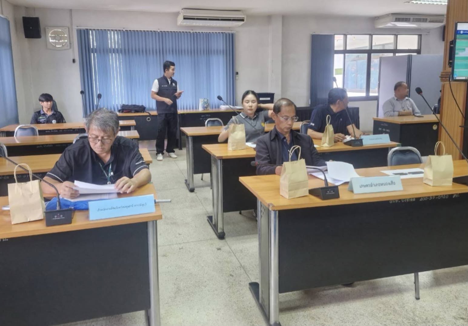 title - จัดประชุมคณะกรรมการตรวจสอบและประเมินค่าเสียหายในการประกอบกิจการที่มิได้เกี่ยวข้องกับการปฏิรูปที่ดินเพื่อเกษตรกรรม ครั้งที่ 1/2569