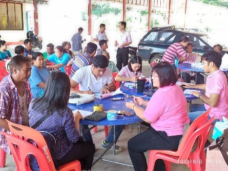 ส.ป.ก.ปทุมธานี จัดศูนย์บริการประชาชนเคลื่อนที่ (Mobile.Unit) ครั้งที่ 21ณ วัดศรีสโมสร ตำบลบึงบอน อำเภอหนองเสือ จังหวัดปทุมธานี  
