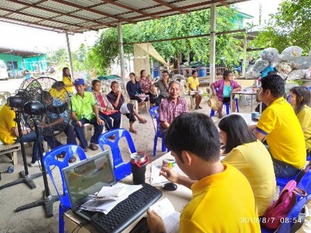 ส.ป.ก.ปทุมธานี จัดศูนย์บริการประชาชนเคลื่อนที่ (Mobile.Unit) ครั้งที่ 22 ณ ทำการผู้ใหญ่บ้านหมู่ที่ 6 และหมู่ที่ 8 ตำบลบึงชำอ้อ อำเภอหนองเสือ จังหวัดปทุมธานี 
