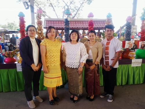 ส.ป.ก.ปทุมธานี ร่วมกิจกรรมโครงการทำบุญปฏิบัติธรรมสวนะ (วันพระ) ประจำปีงบประมาณ 2563 ณ วัดเกิดการอุดม ต.คลองสาม อ.คลองหลวง จ.ปทุมธานี 
