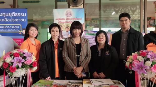 ส.ป.ก.ปทุมธานี ร่วมออกหน่วยบริการจังหวัดเคลื่อนที่ บำบัดทุกข์ บำรุงสุข สร้างรอยยิ้มให้ประชาชน ครั้งที่1/2562 ณ วัดอู่ข้าว ต.คลองเจ็ด อ.คลองหลวง จ.ปทุมธานี