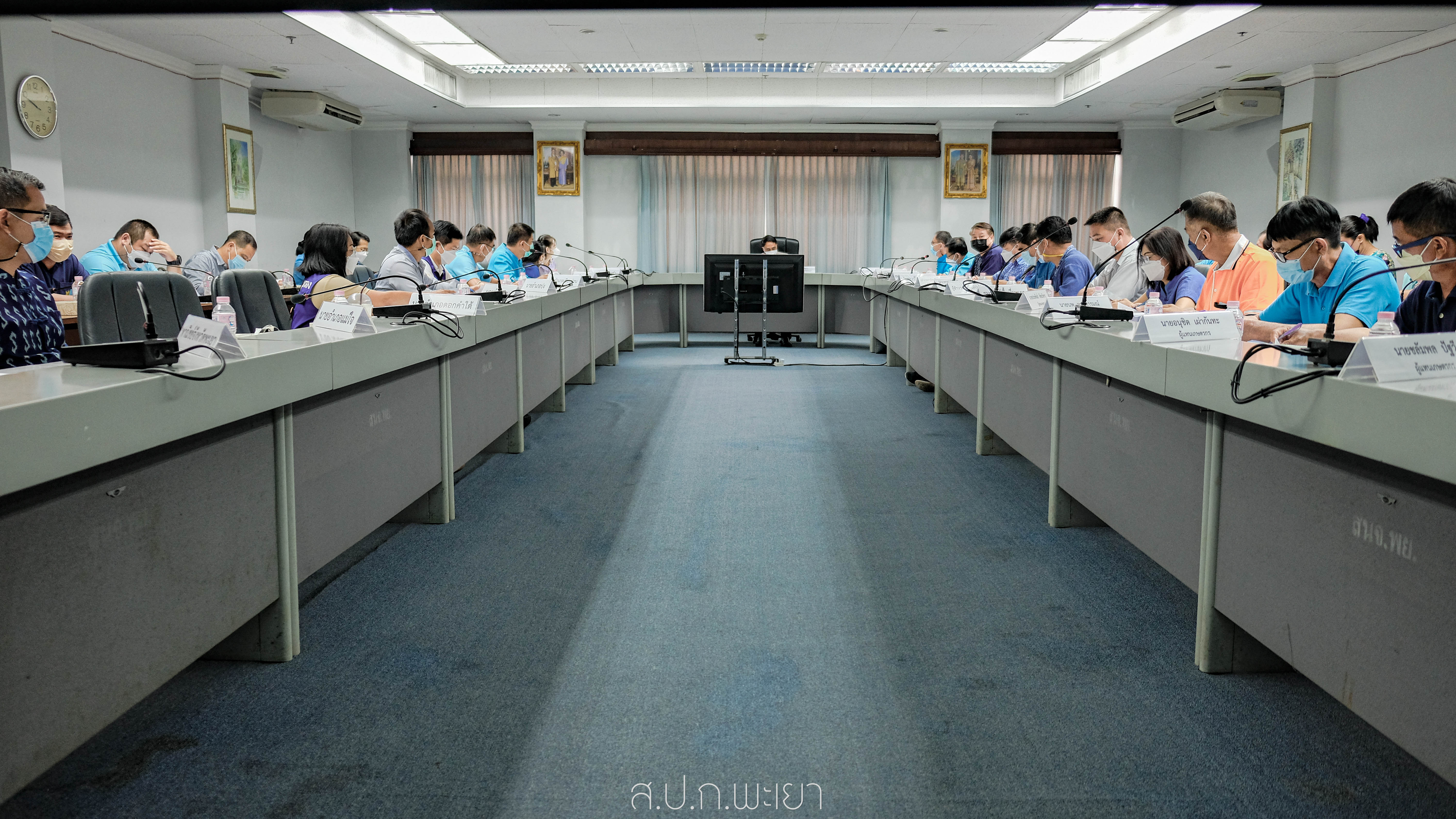 ส.ป.ก.พะเยาจัดประชุมคณะกรรมการปฏิรูปที่ดินจังหวัดพะเยา (คปจ.พะเยา) ครั้งที่ 2/2565