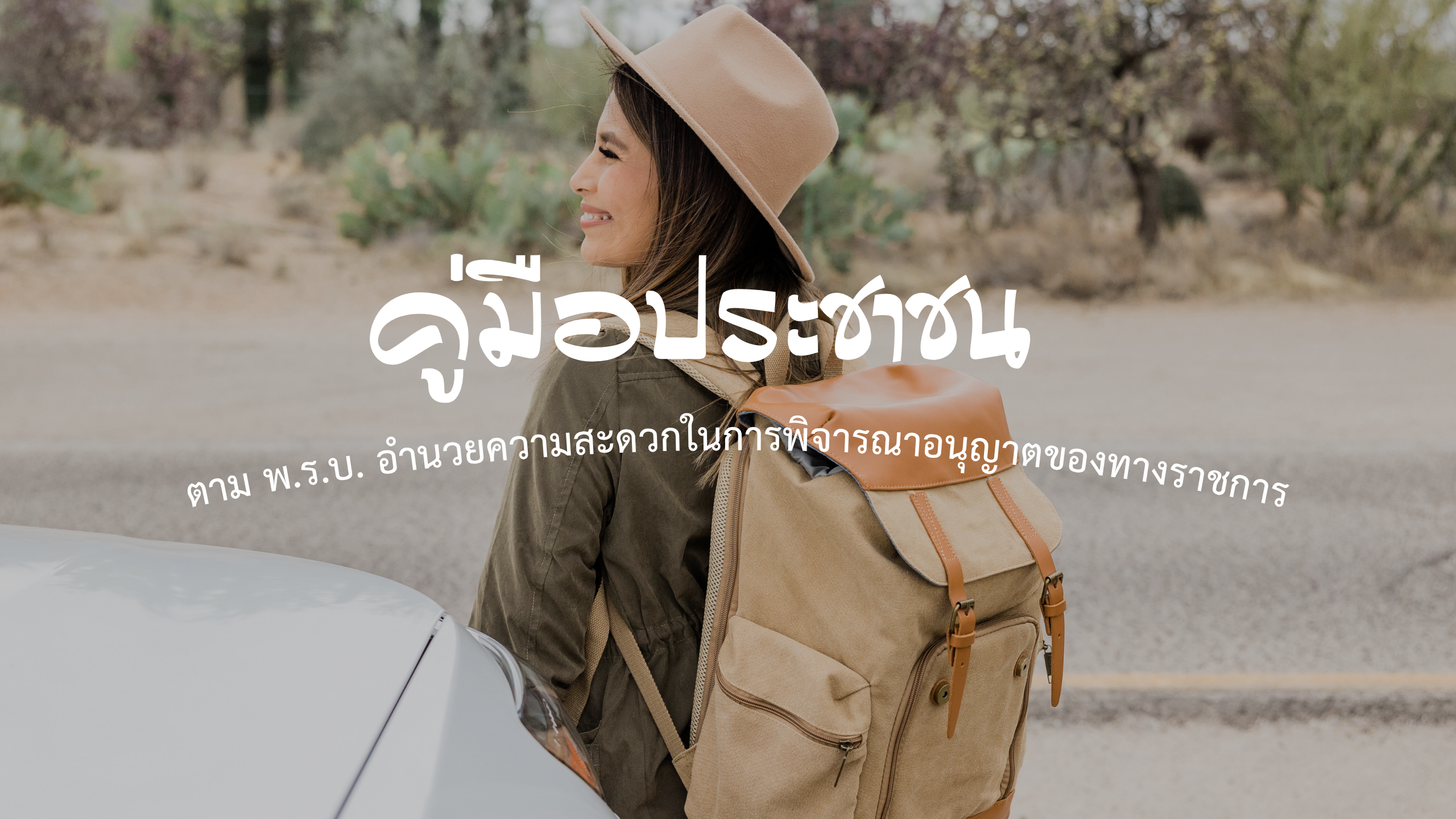 คู่มือประชาชน ตาม พ.ร.บ. อำนวยความสะดวกในการพิจารณาอนุญาตของทางราชการ 