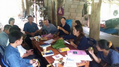 ตรวจเยี่ยมโครงการ 5 ประสาน สืบสานเกษตรทฤษฏีใหม่ ถวายในหลวง ในพื้นที่เขตรับผิดชอบ ส.ป.ก.พะเยา อ.เมืองพะเยา ณ แปลงเกษตรของ นายจันทร์ ชวะลิตร บ้านต๊ำ ต.บ้านต๊ำ อ.เมืองพะเยา