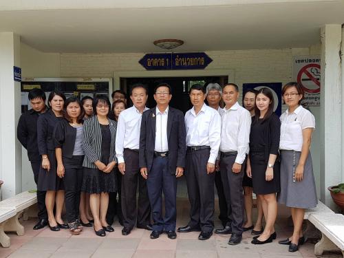 ผู้ตรวจราชการกรม ลงพื้นที่ตรวจราชการ  ส.ป.ก.จังหวัดพะเยา
