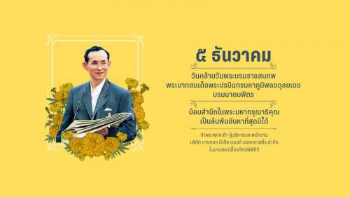 วันอังคารที่ 5 ธันวาคม 2560 ว่าที่ร้อยตรีประเทือง ฉัตรอินตา ปฏิรูปที่ดินจังหวัดพะเยา พร้อมด้วยข้าราชการและเจ้าหน้าที่ ร่วมพิธี กิกรรม เนื่องในวันคล้ายวันเฉลิมพระชนมพรรษาพระบาทสมเด็จพระปรมินทรมหาภูมิพล อดุลยเดช บรมนาถบพิตร วันชาติและวันพ่อแห่งชาติ 
